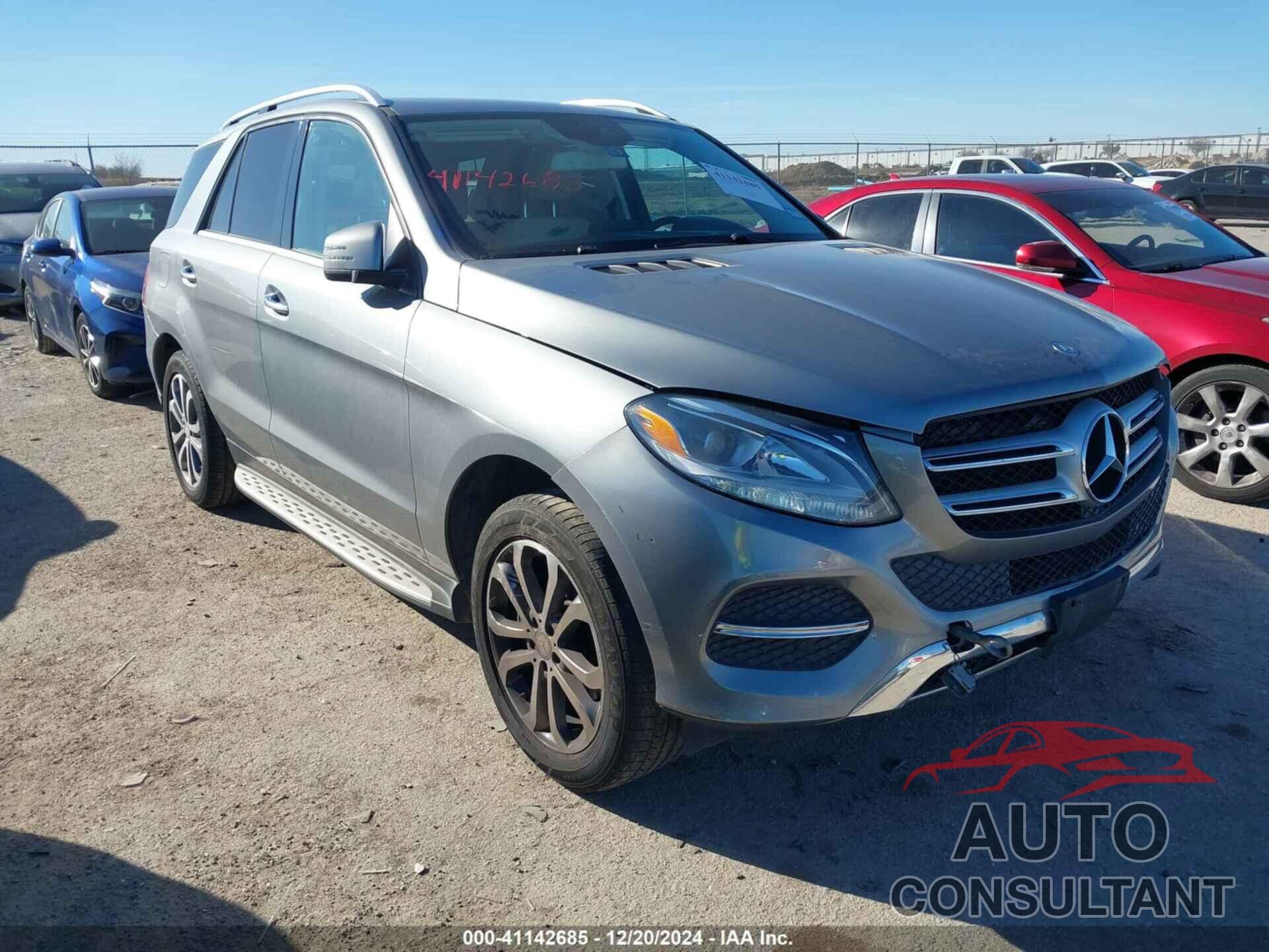 MERCEDES-BENZ GLE 350 2016 - 4JGDA5JB1GA655828