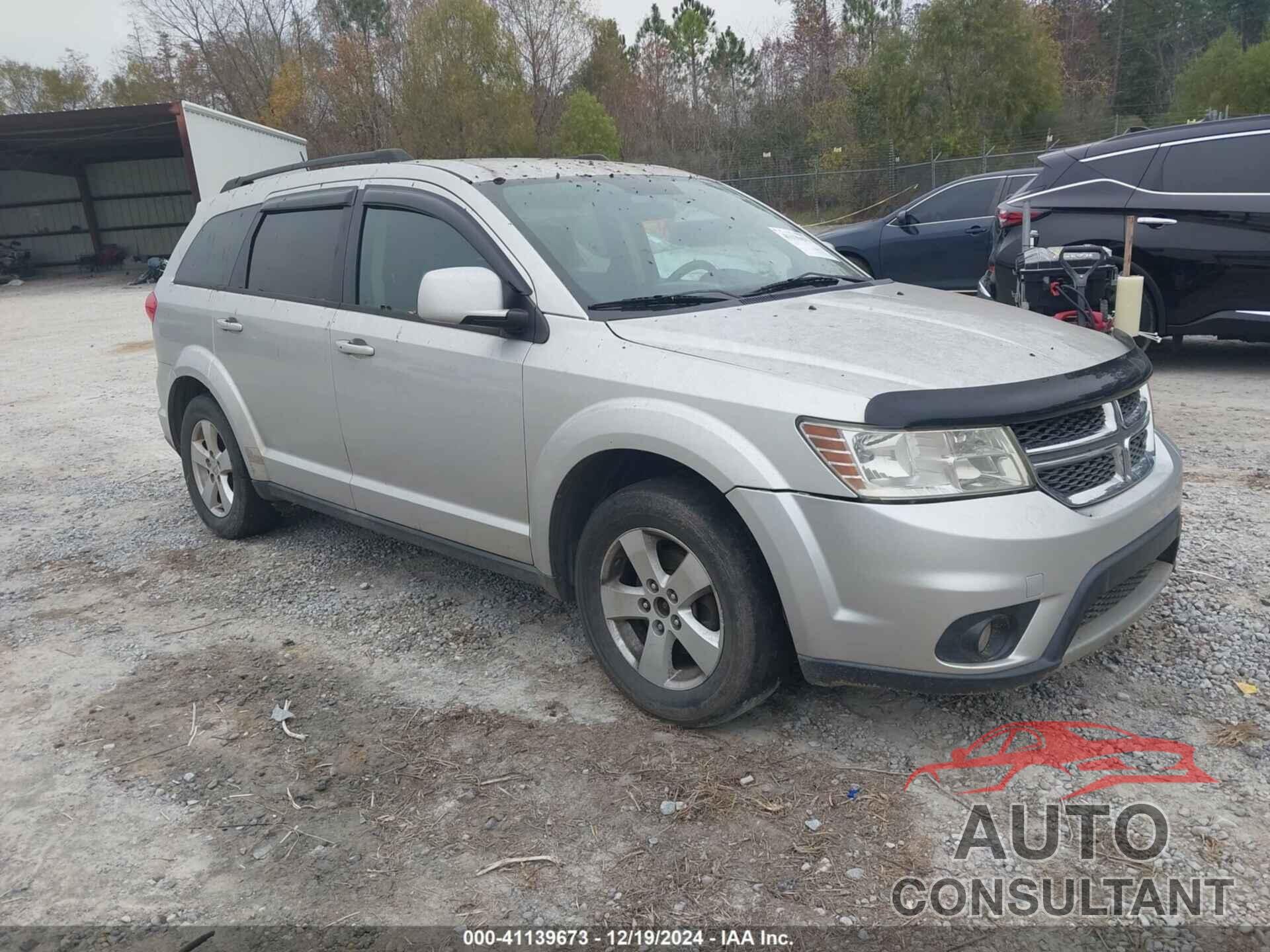 DODGE JOURNEY 2012 - 3C4PDCBG6CT151303
