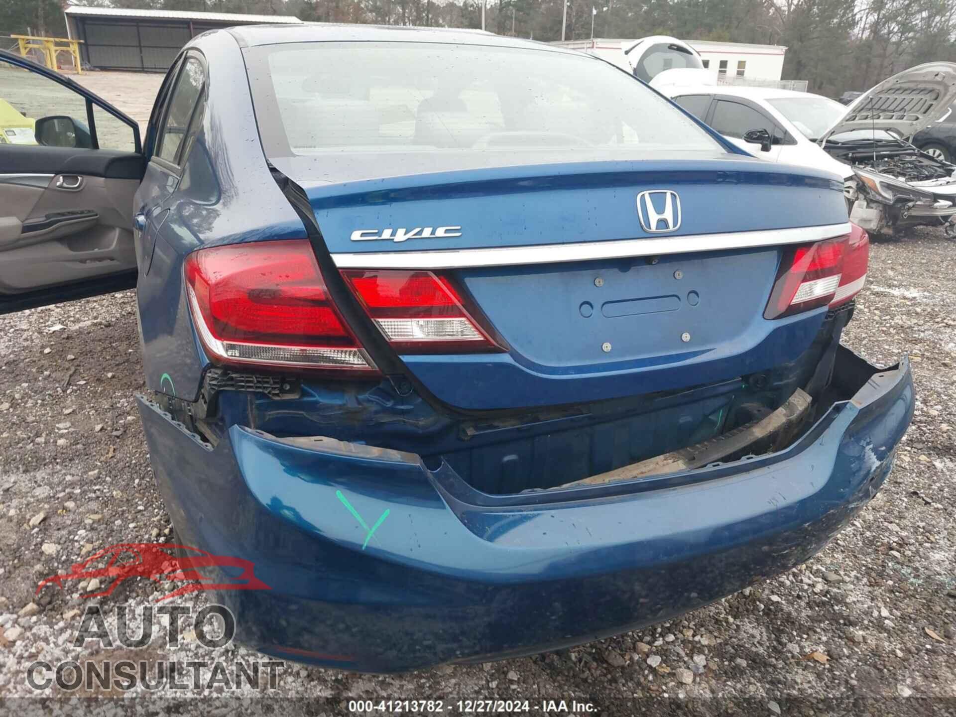 HONDA CIVIC 2013 - 19XFB2F89DE201731
