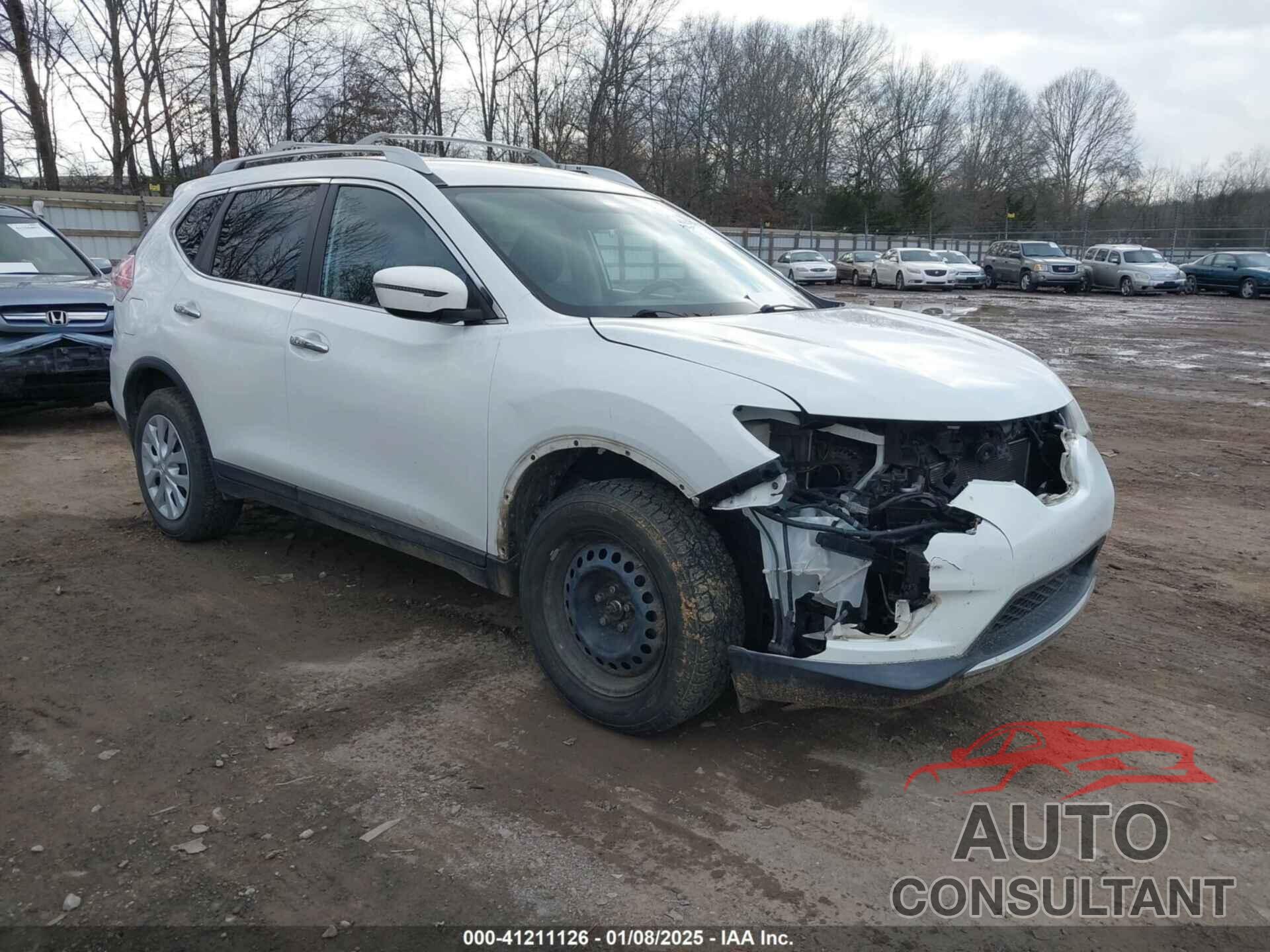 NISSAN ROGUE 2016 - KNMAT2MV6GP617742