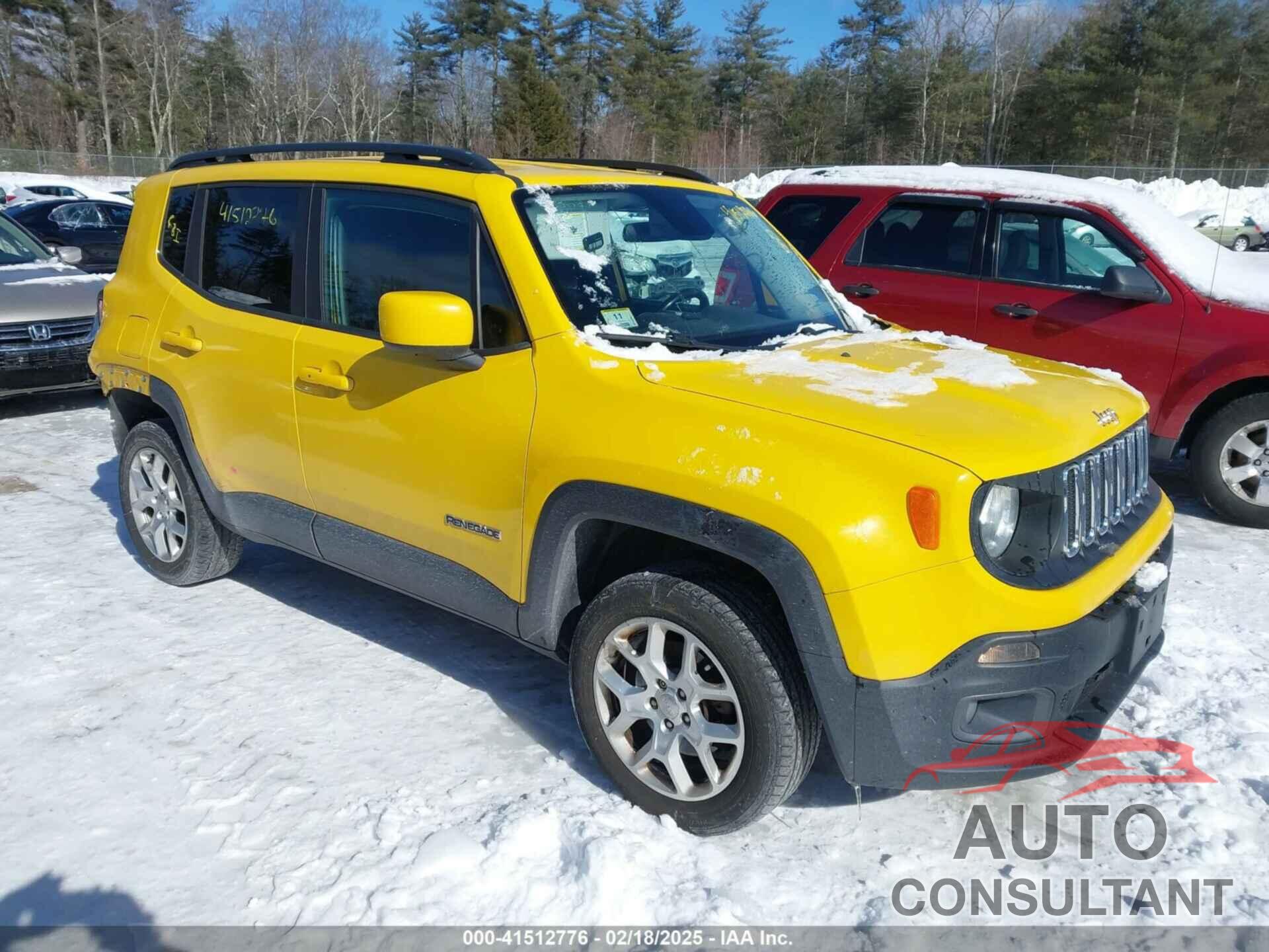 JEEP RENEGADE 2017 - ZACCJBBB5HPG09899