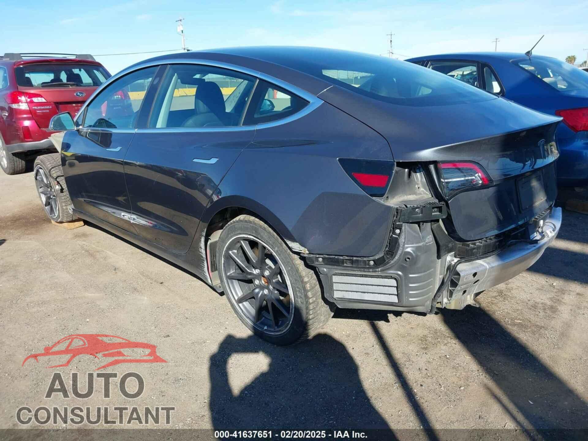 TESLA MODEL 3 2019 - 5YJ3E1EA7KF480256