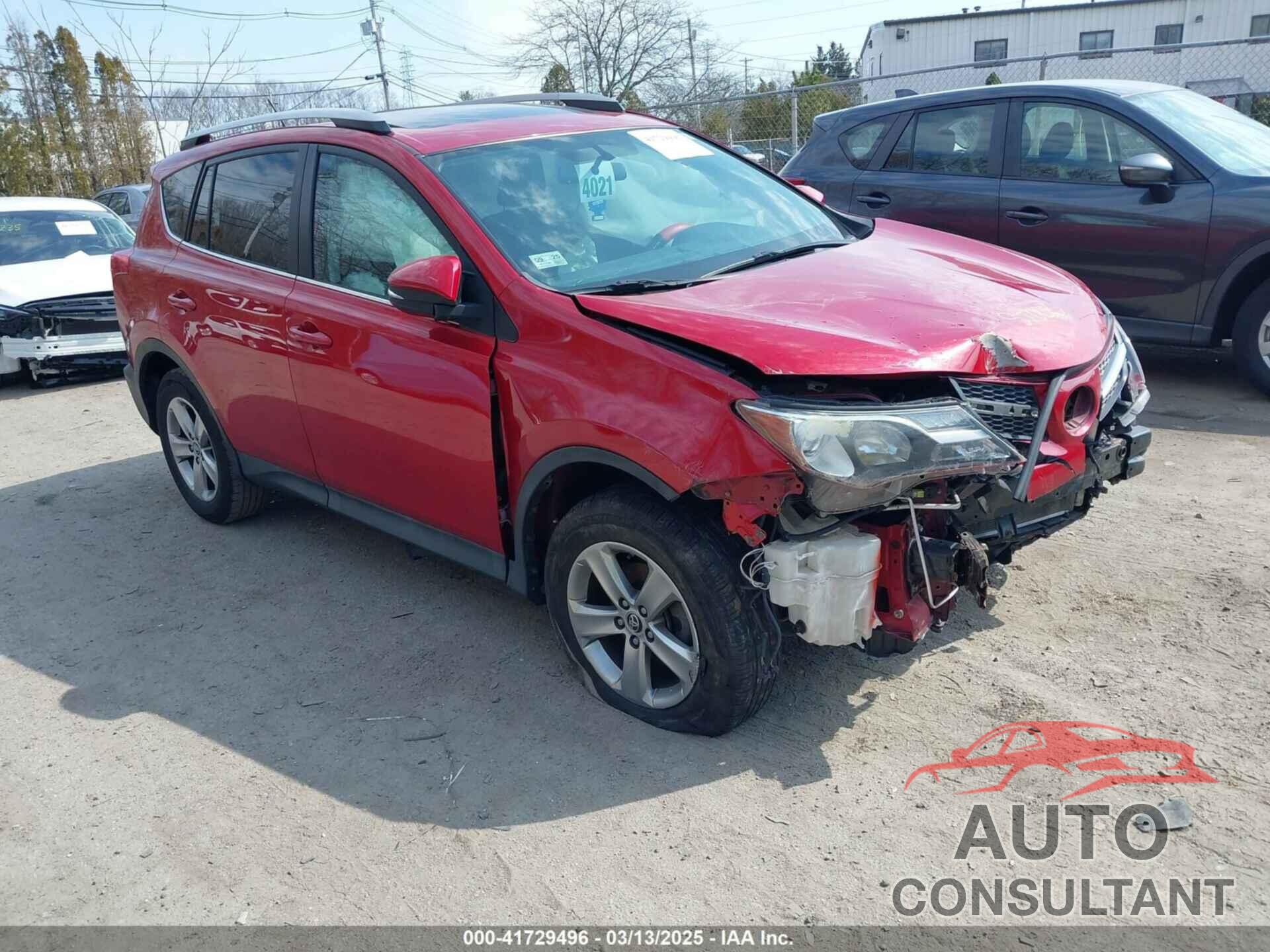 TOYOTA RAV4 2015 - 2T3RFREV4FW316245