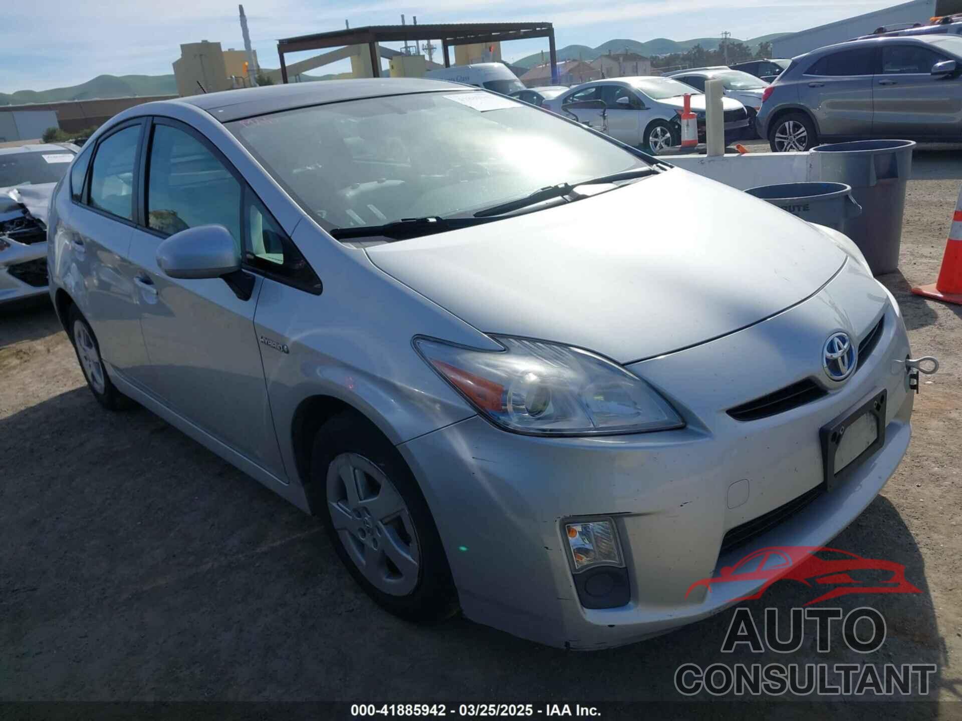 TOYOTA PRIUS 2010 - JTDKN3DU8A0036738