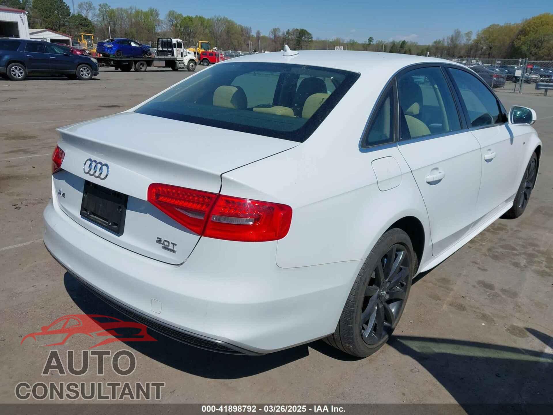 AUDI A4 2014 - WAUBFAFL6EA056683