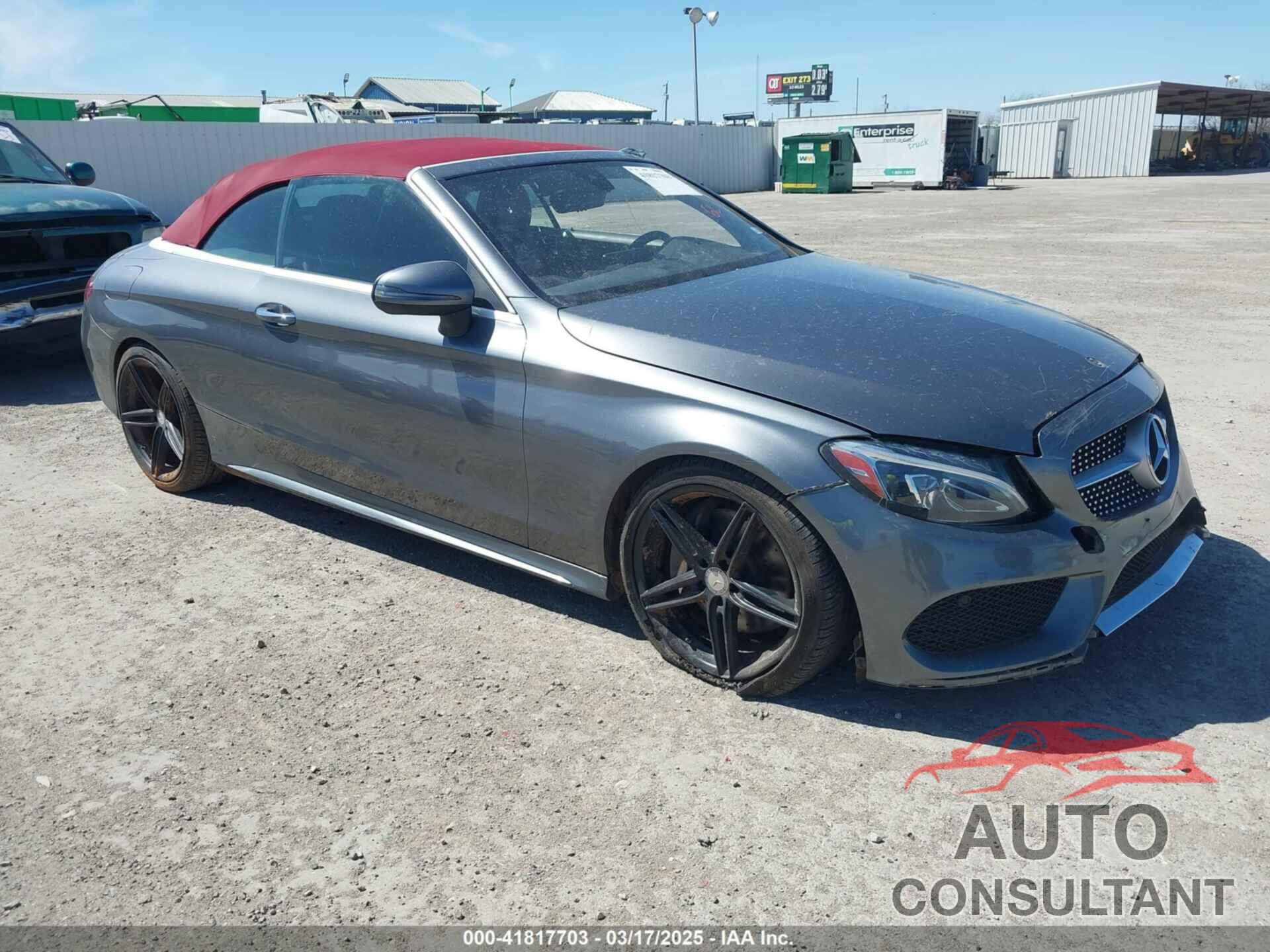 MERCEDES-BENZ C 300 2017 - WDDWK4JB3HF445715