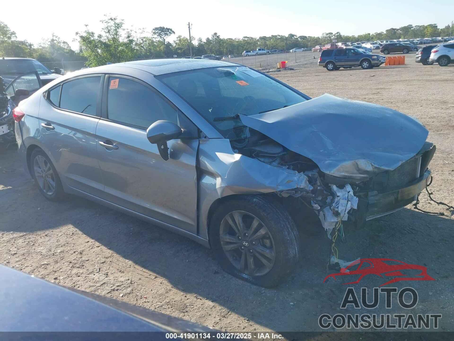 HYUNDAI ELANTRA 2017 - 5NPD84LF3HH143976