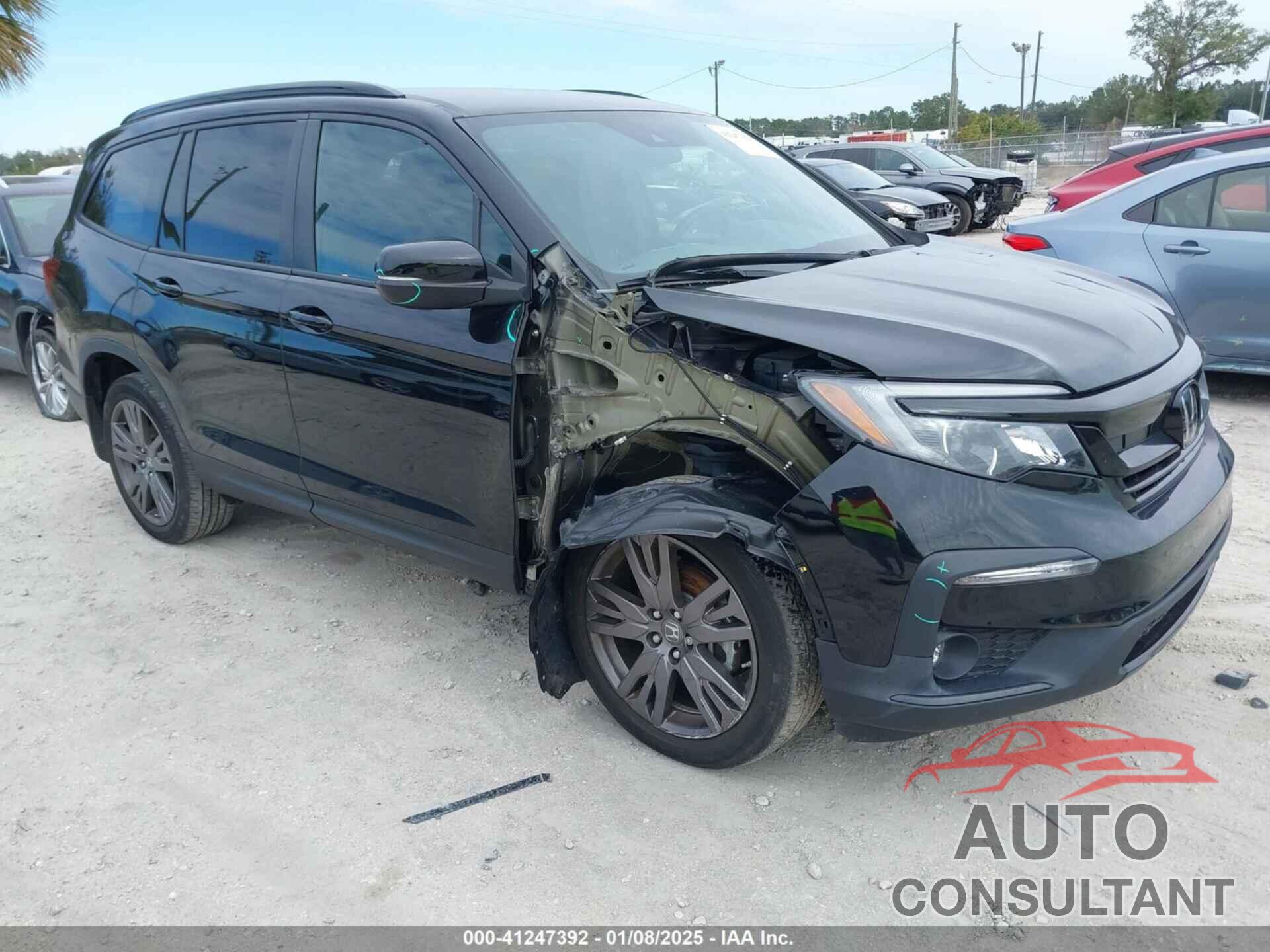 HONDA PILOT 2022 - 5FNYF6H32NB092899