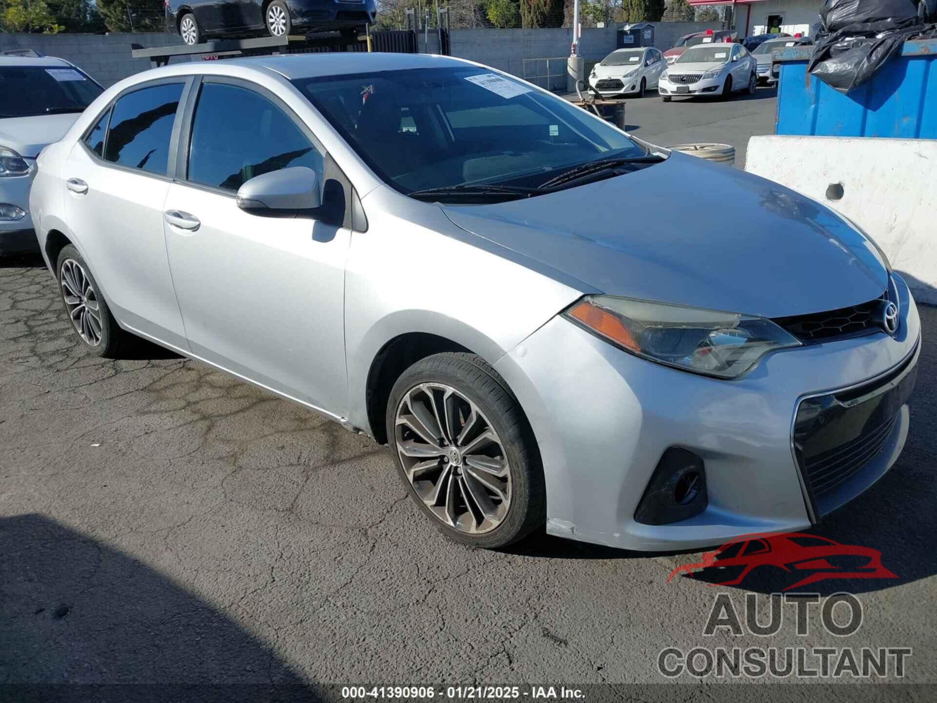 TOYOTA COROLLA 2014 - 5YFBURHE0EP020165