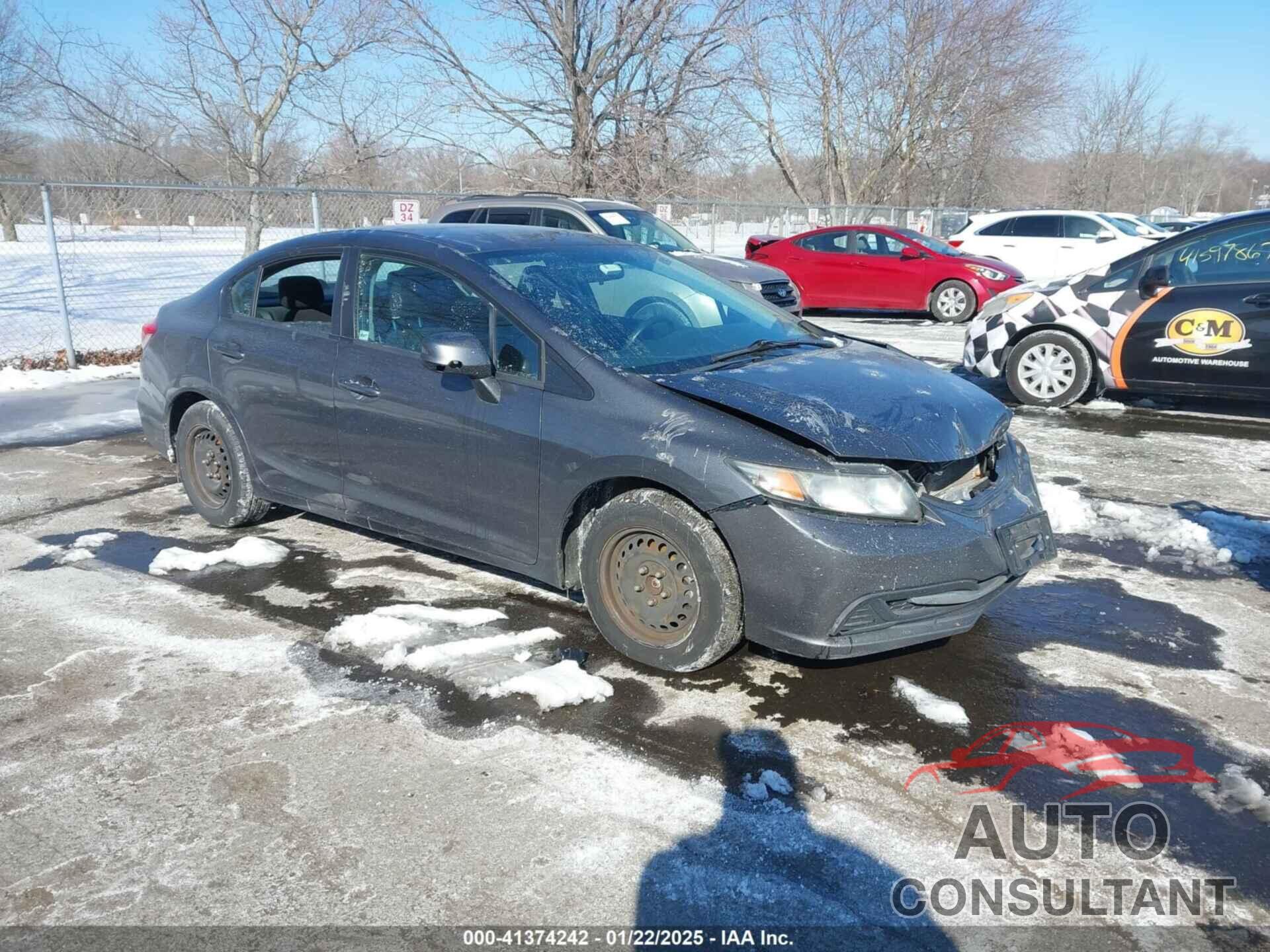 HONDA CIVIC 2013 - 2HGFB2F58DH575209