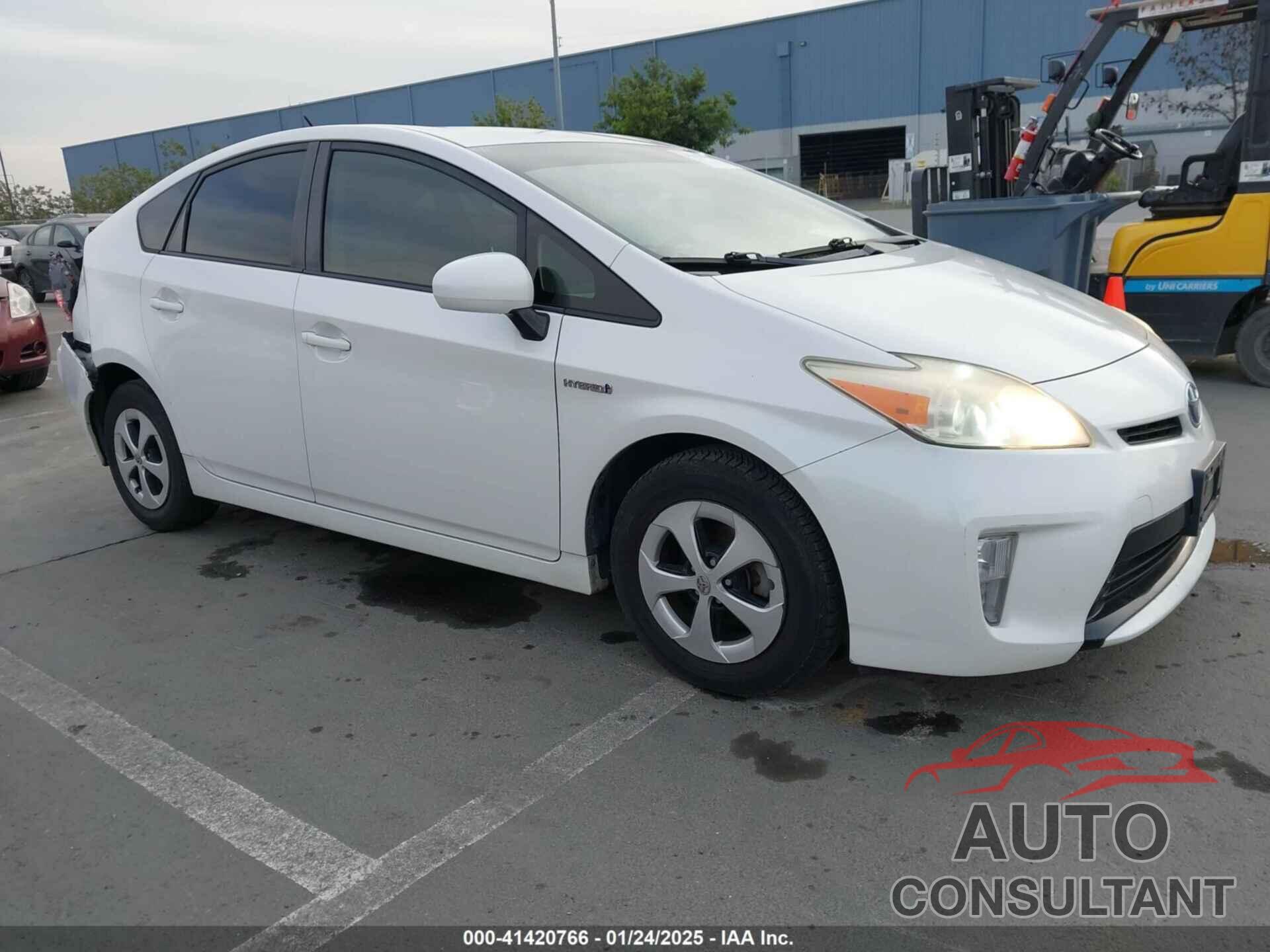 TOYOTA PRIUS 2012 - JTDKN3DU0C5393031