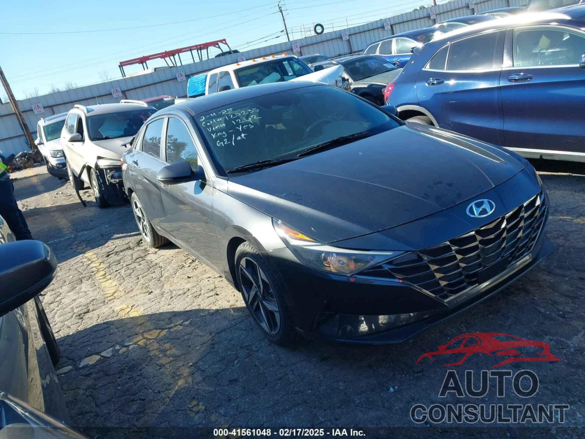 HYUNDAI ELANTRA 2022 - 5NPLN4AGXNH081262