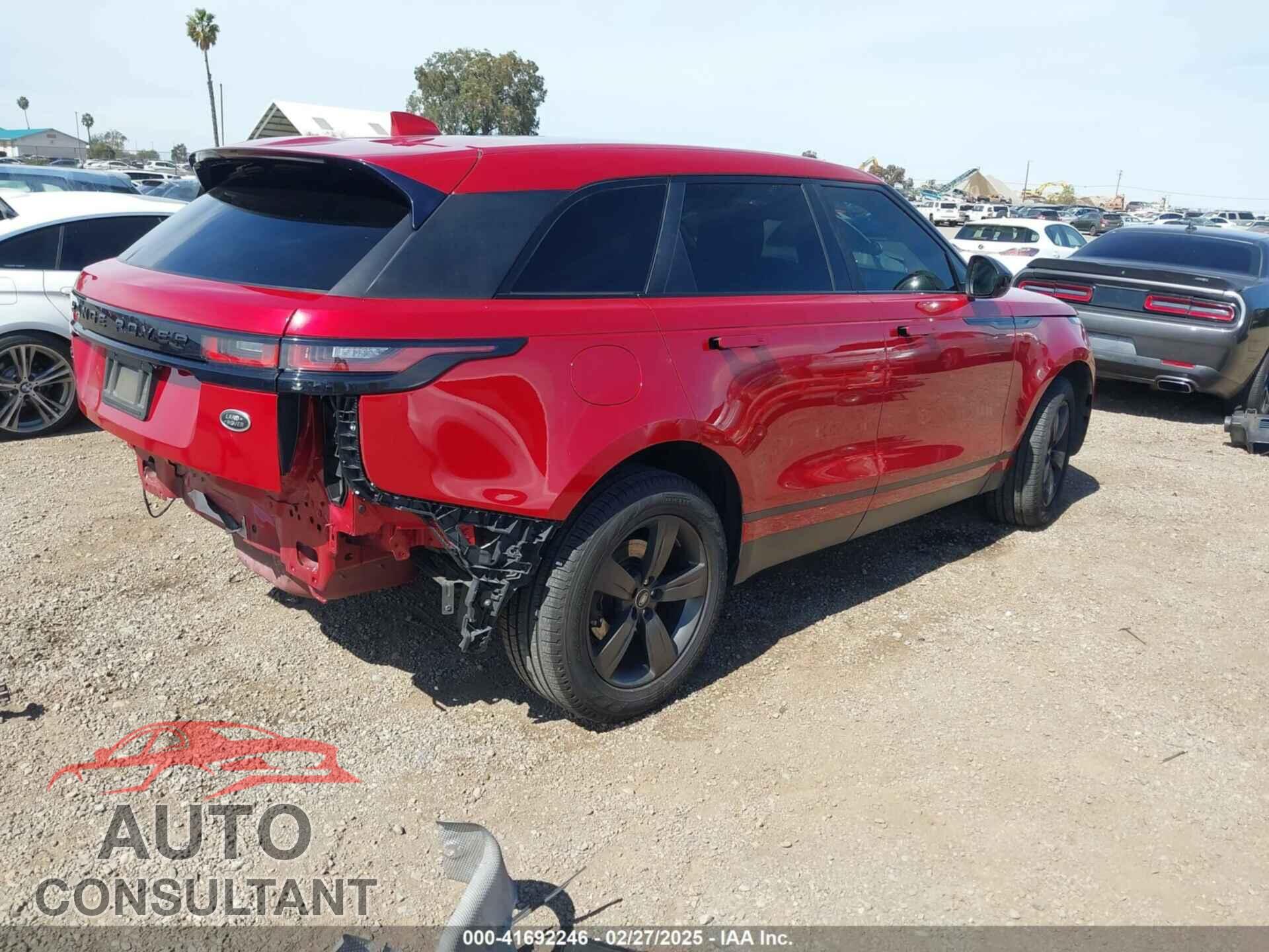 LAND ROVER RANGE ROVER VELAR 2018 - SALYB2RX2JA752425