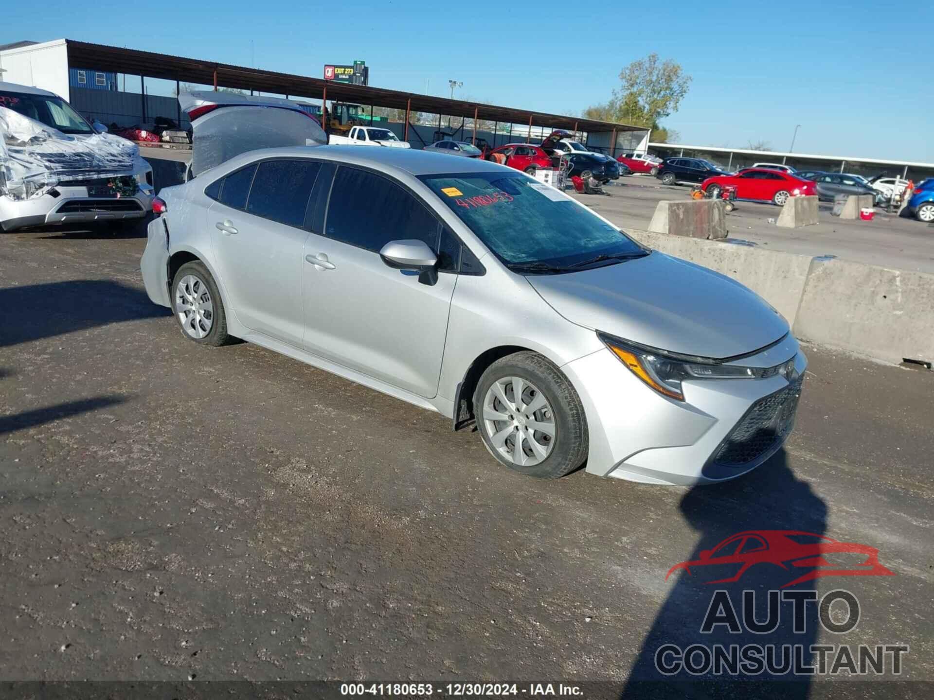 TOYOTA COROLLA 2020 - 5YFEPRAE1LP132209
