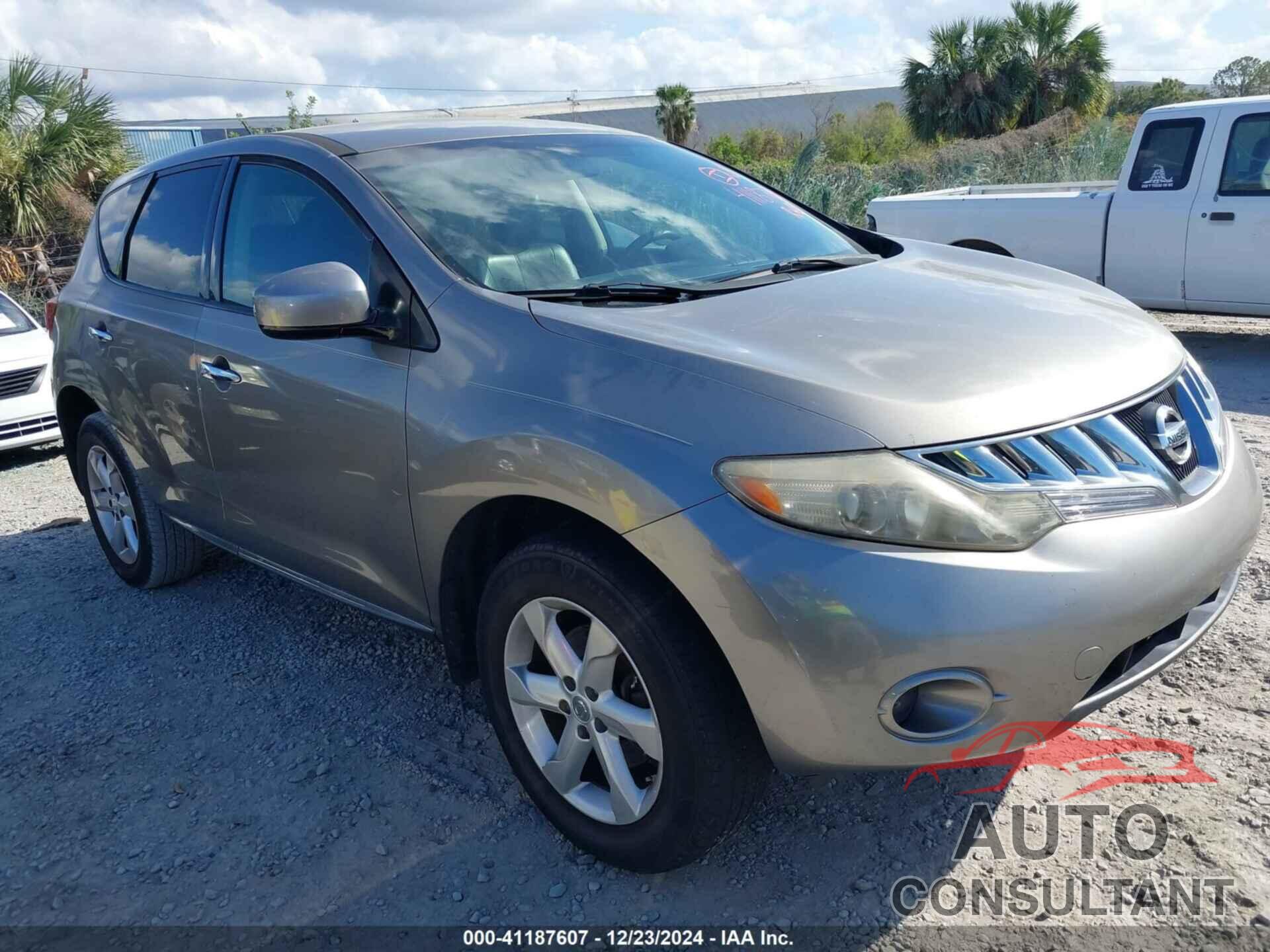 NISSAN MURANO 2010 - JN8AZ1MU6AW005168