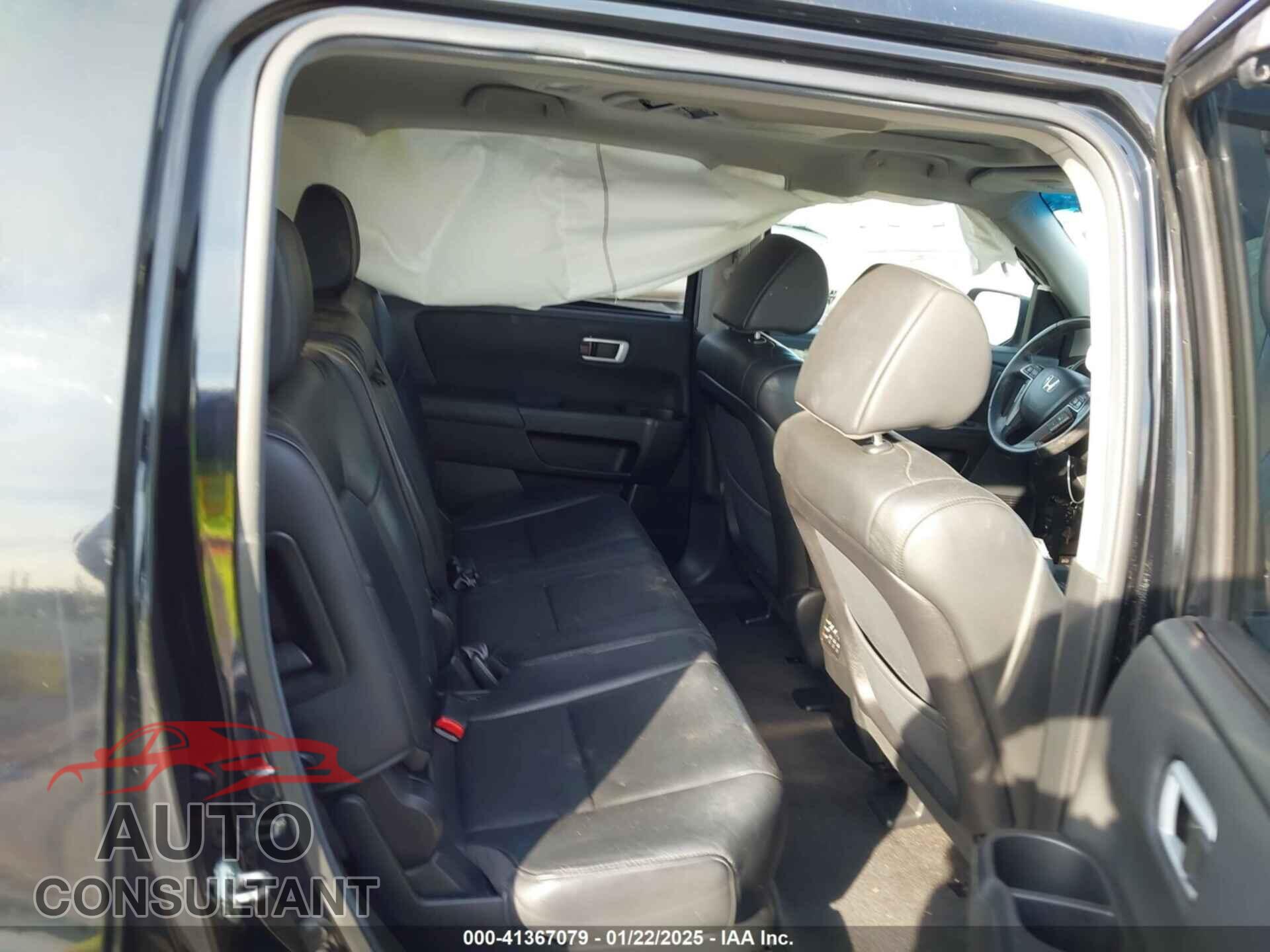 HONDA PILOT 2012 - 5FNYF3H97CB023934