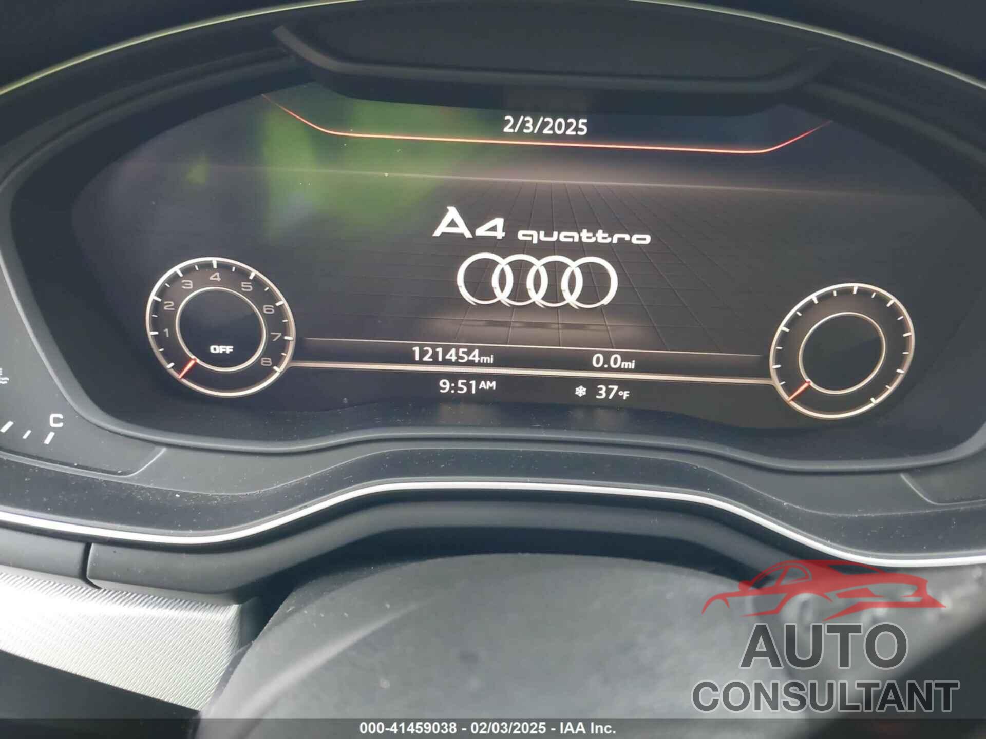 AUDI A4 2017 - WAUENAF48HN016269