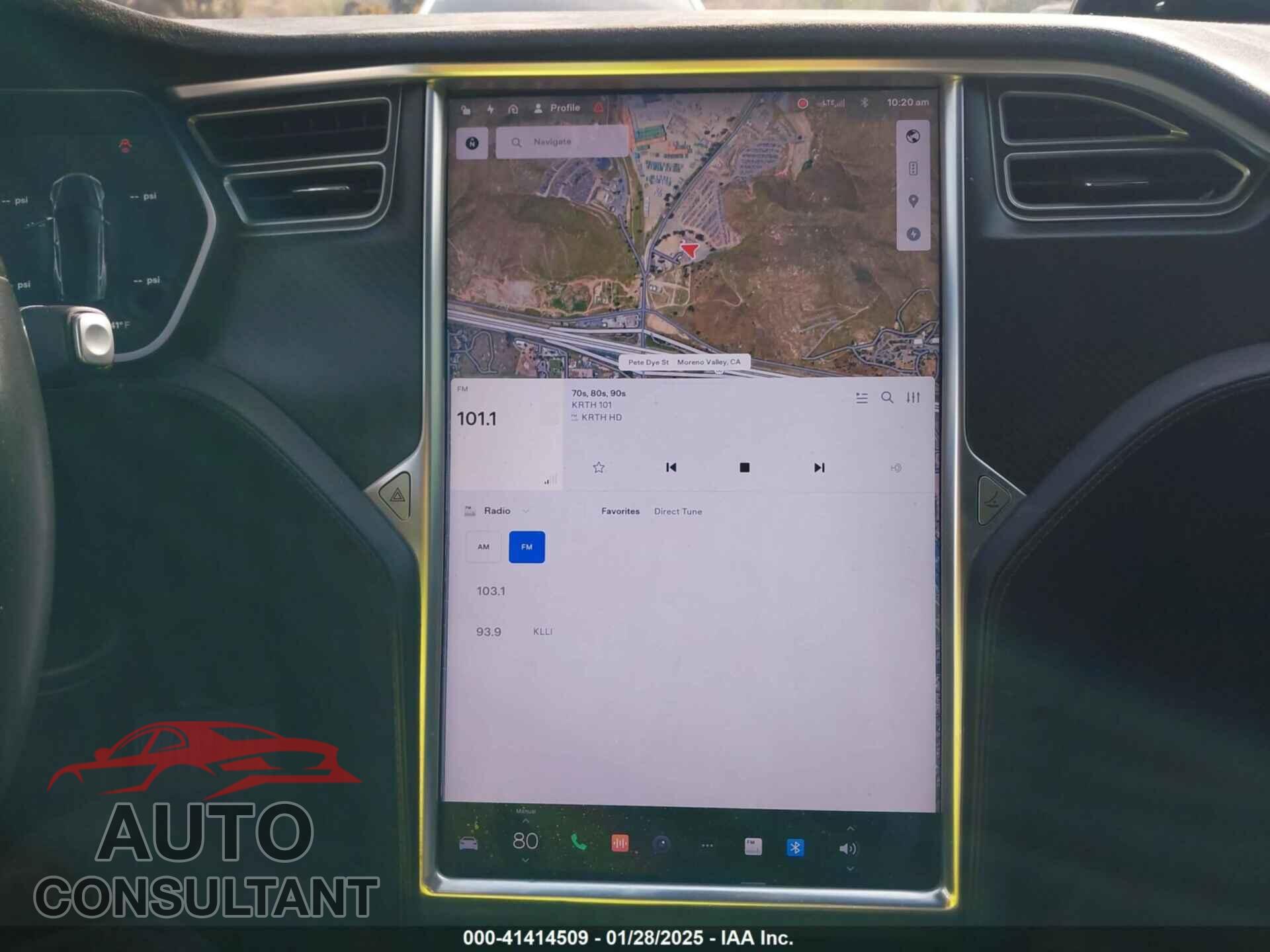 TESLA MODEL S 2017 - 5YJSA1E21HF192354