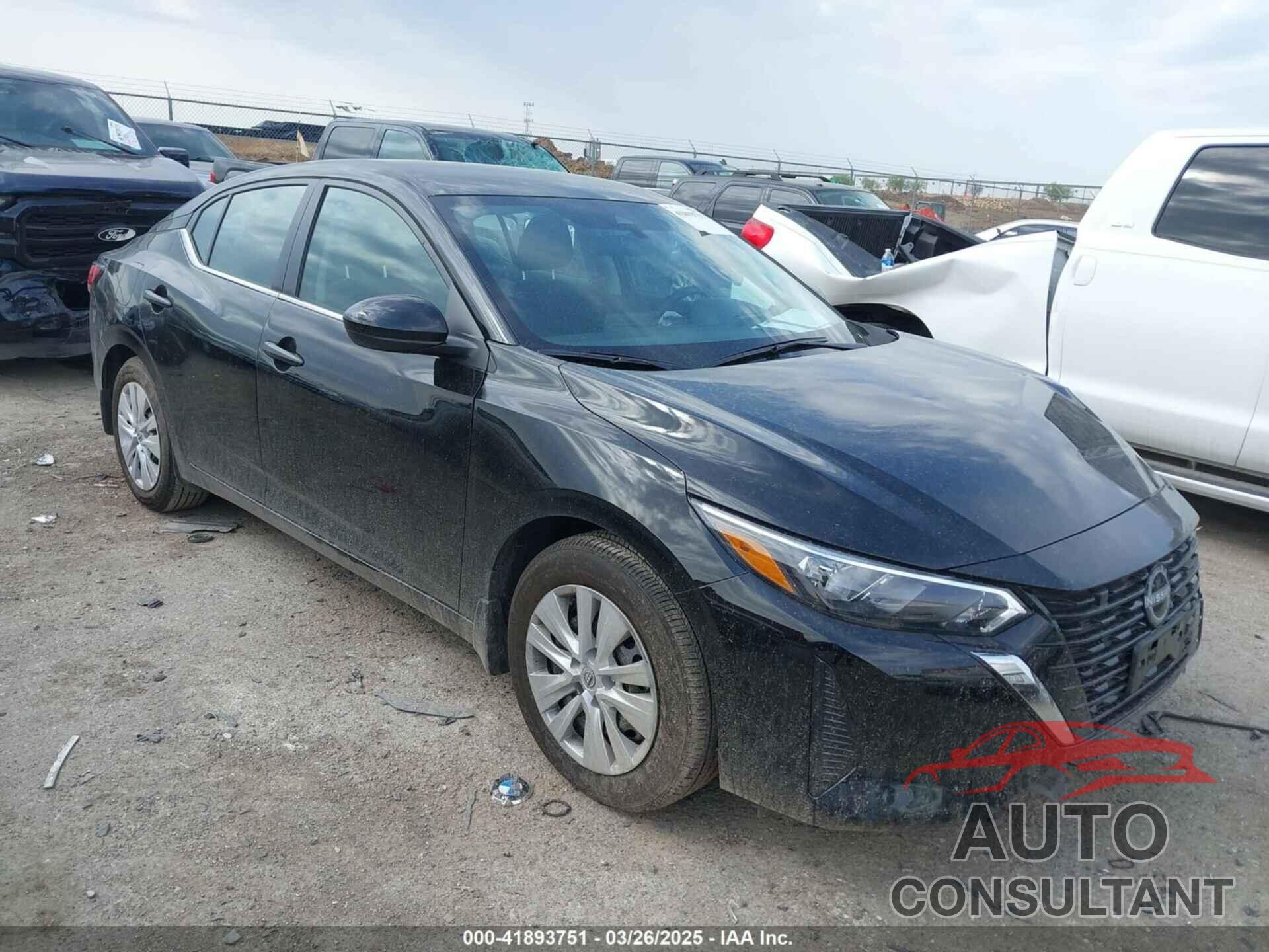 NISSAN SENTRA 2025 - 3N1AB8BV8SY262916