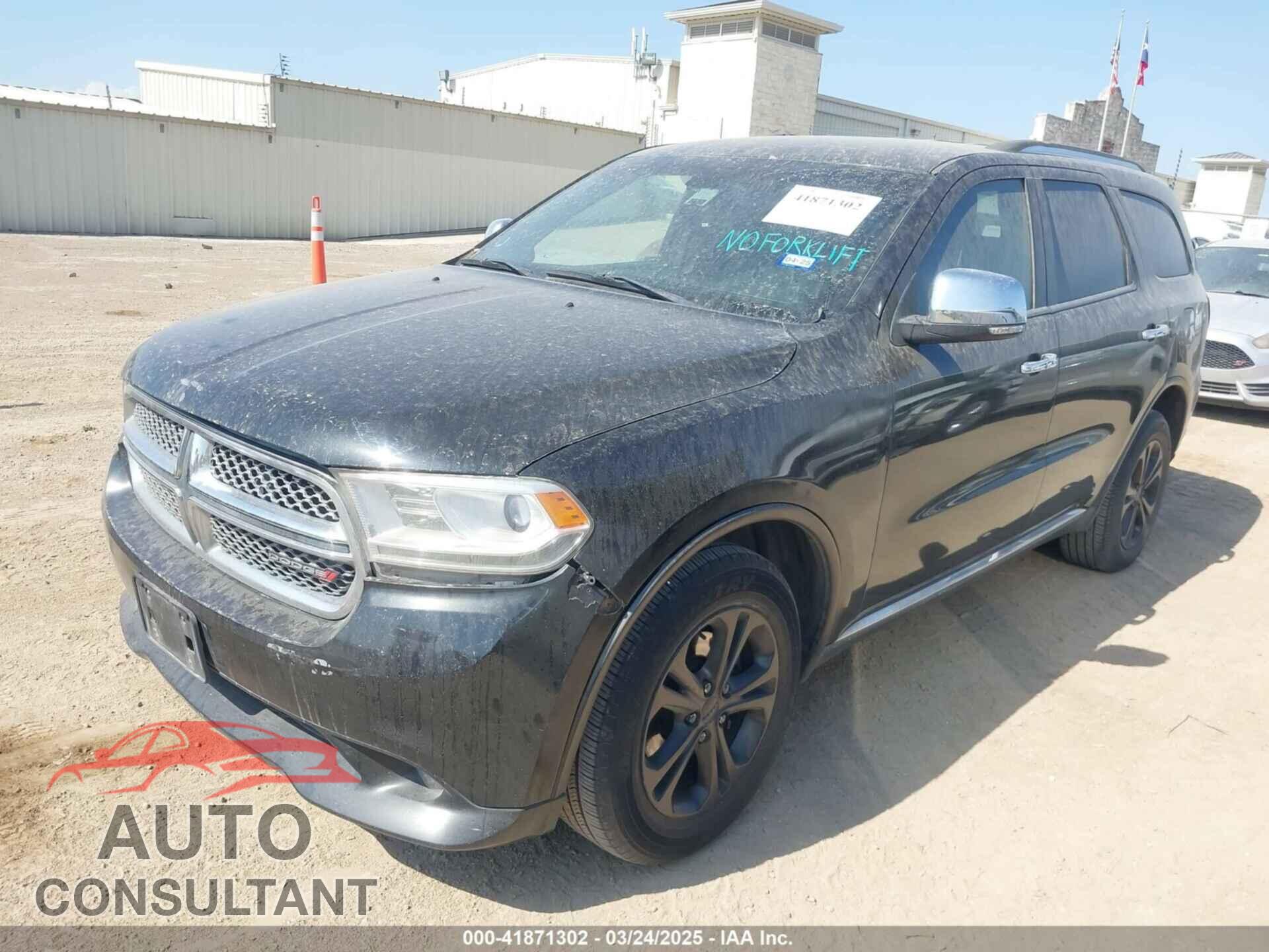 DODGE DURANGO 2012 - 1C4RDHDG4CC121876