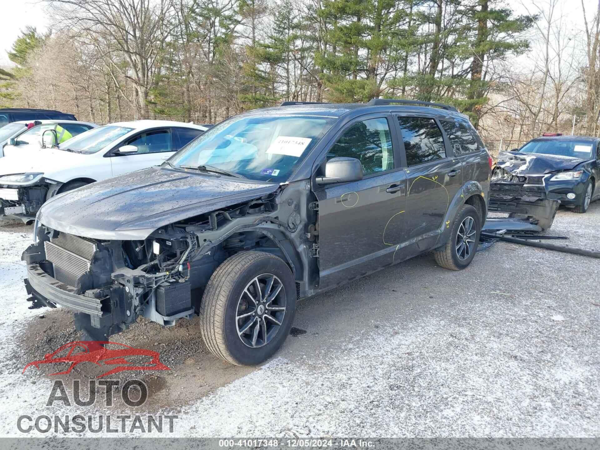 DODGE JOURNEY 2018 - 3C4PDCAB7JT345633