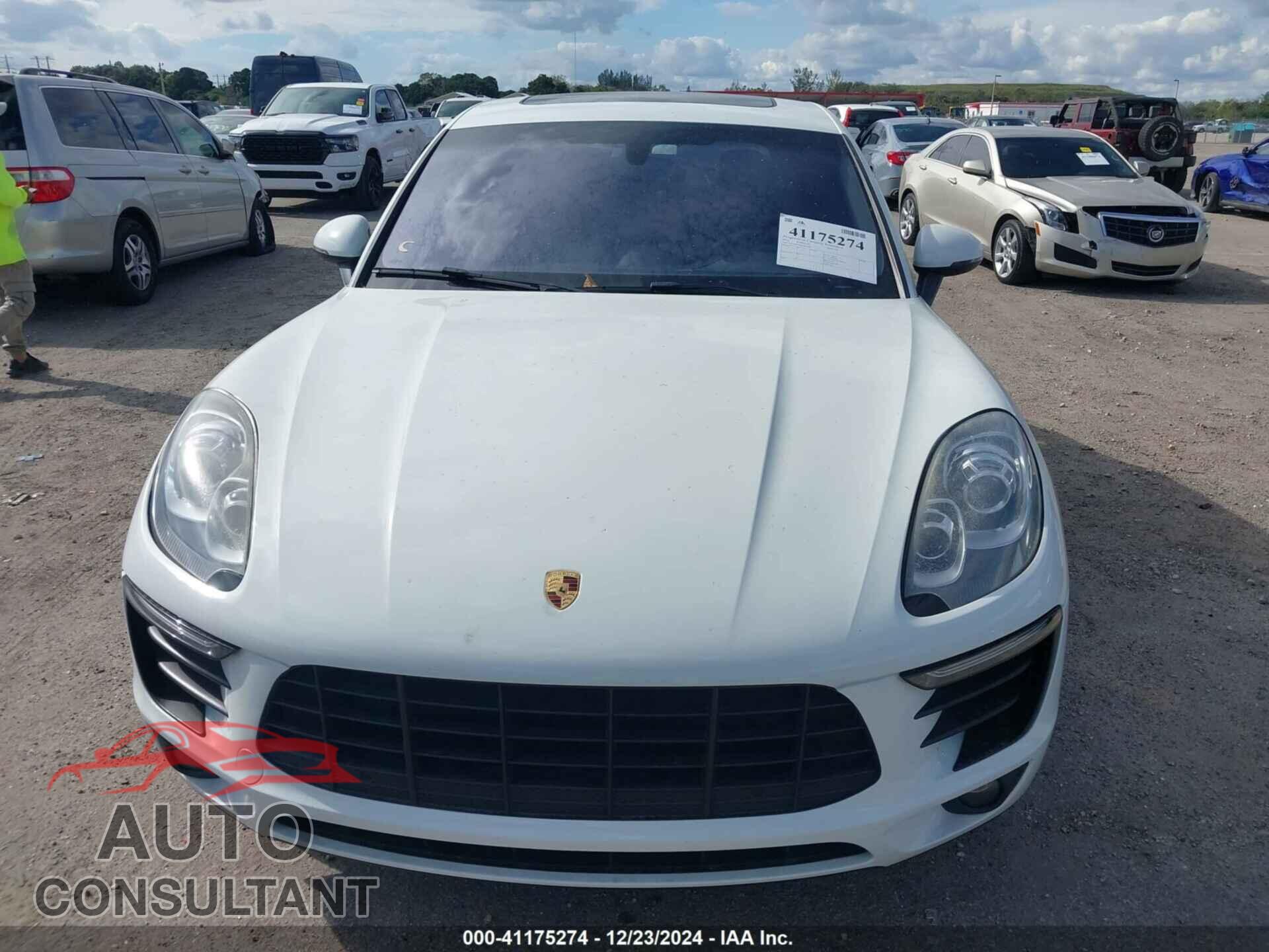 PORSCHE MACAN 2016 - WP1AB2A54GLB44338