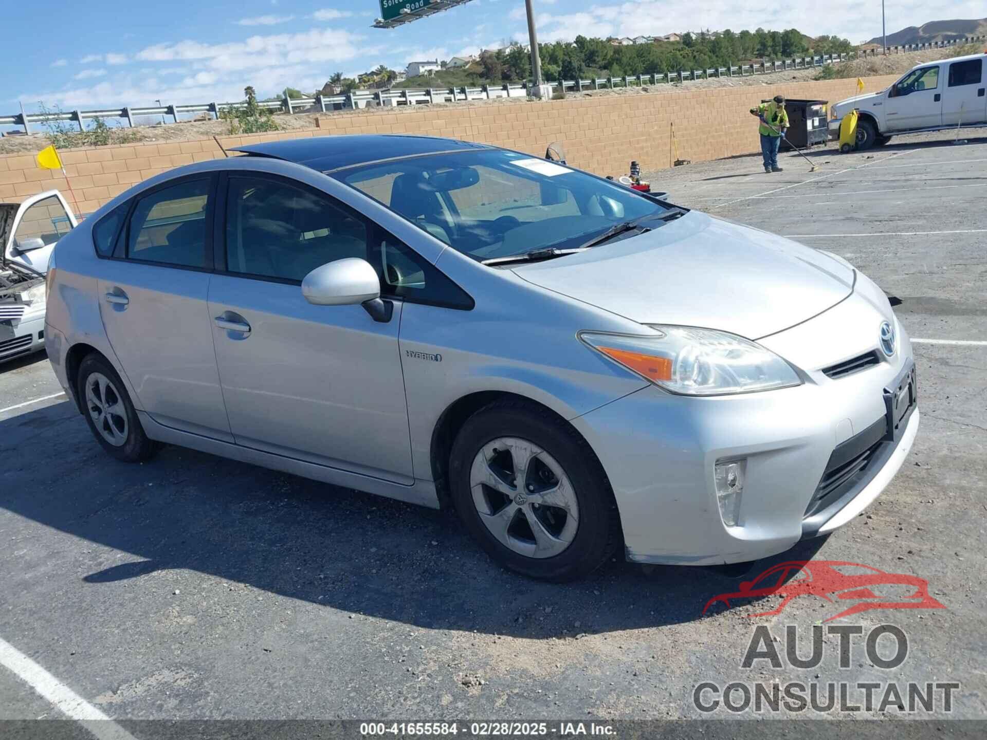 TOYOTA PRIUS 2012 - JTDKN3DU6C5420412