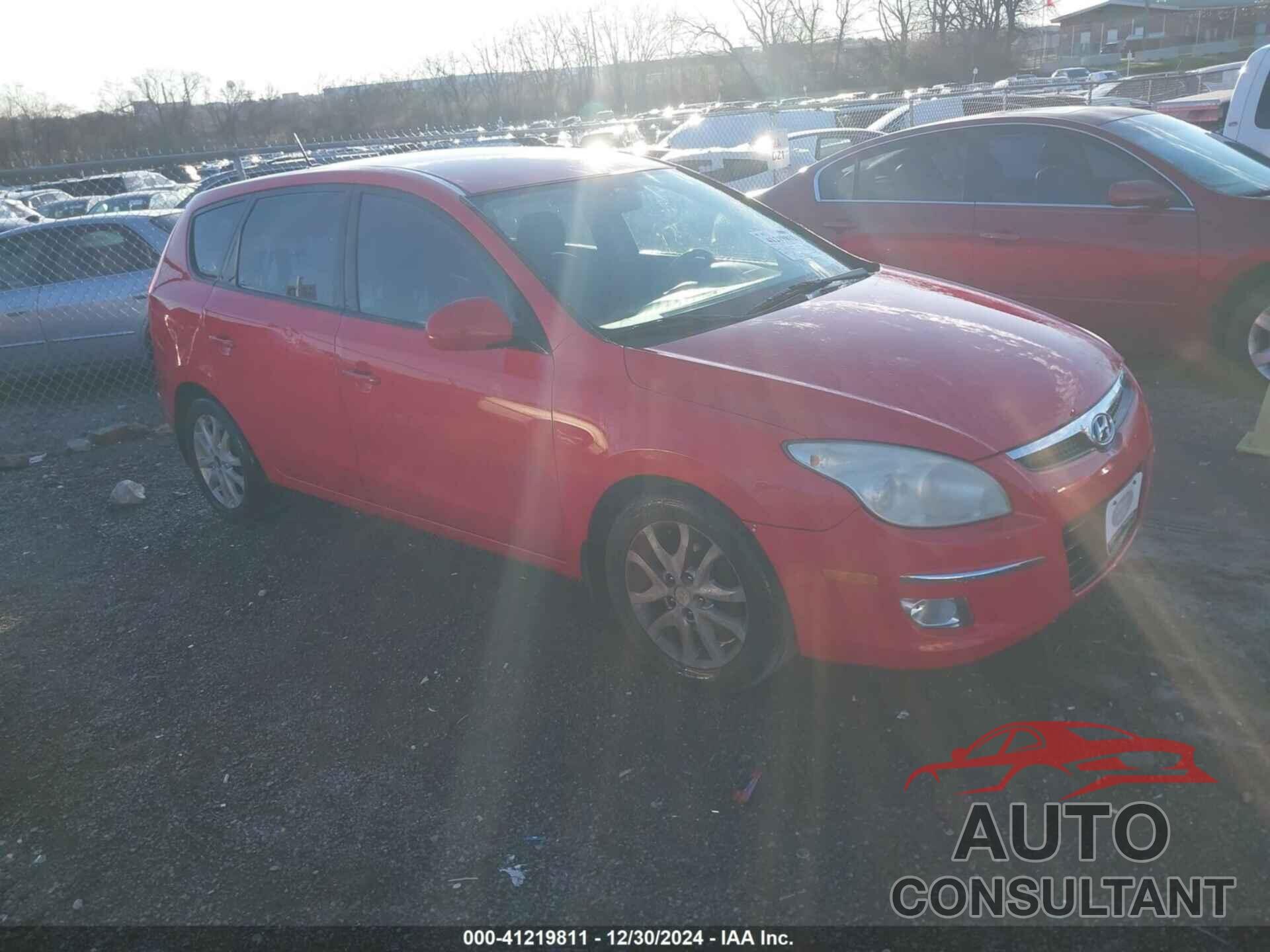 HYUNDAI ELANTRA TOURING 2009 - KMHDC86E49U032607