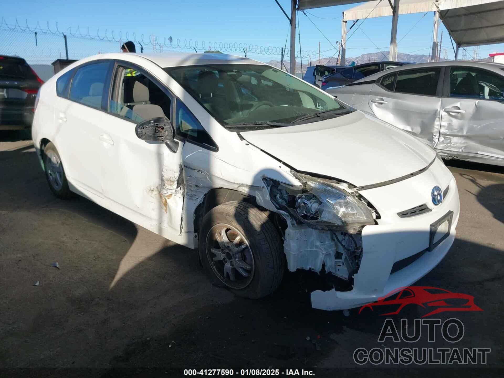 TOYOTA PRIUS 2010 - JTDKN3DUXA0176998