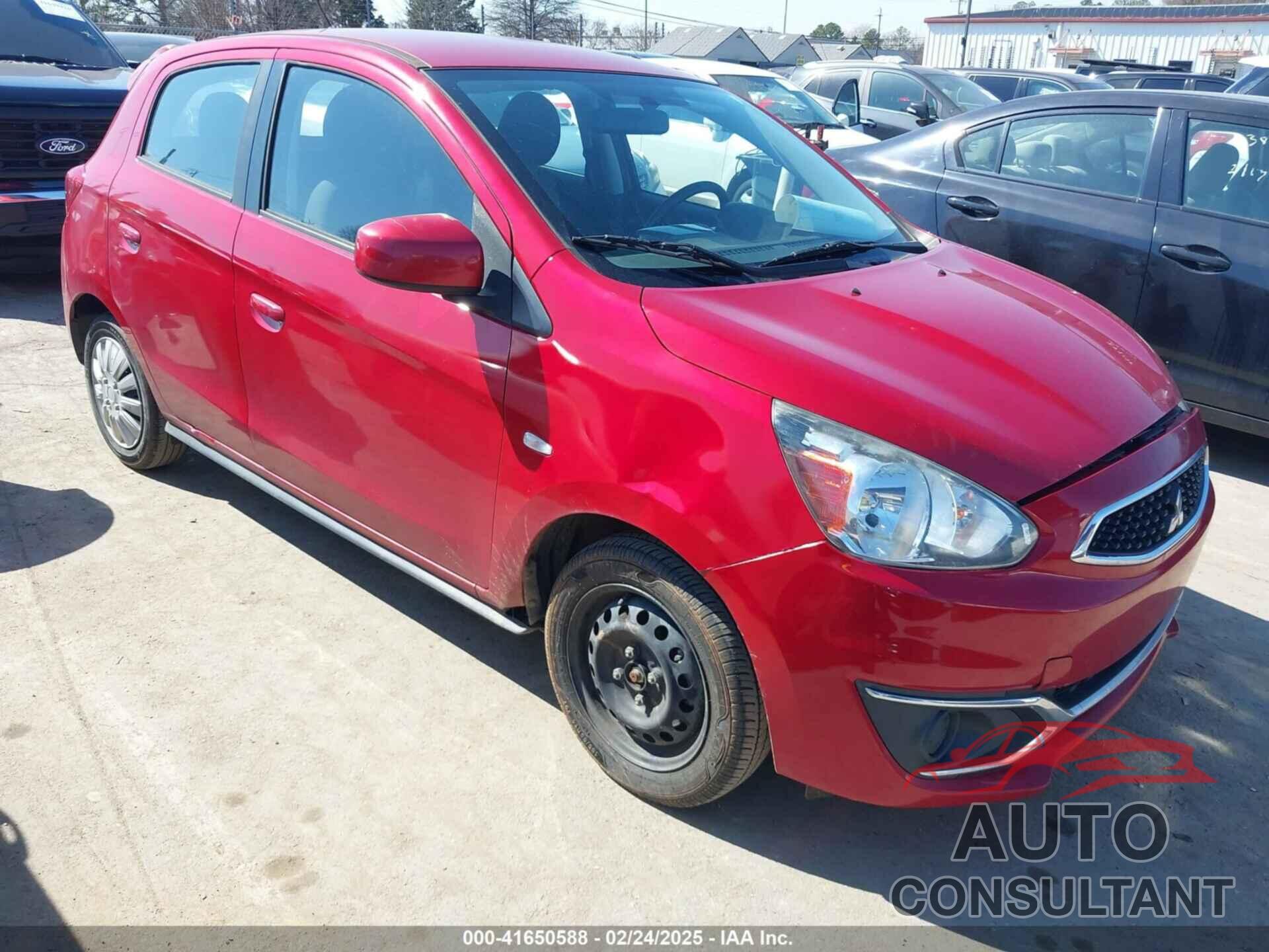 MITSUBISHI MIRAGE 2019 - ML32A3HJ7KH011587