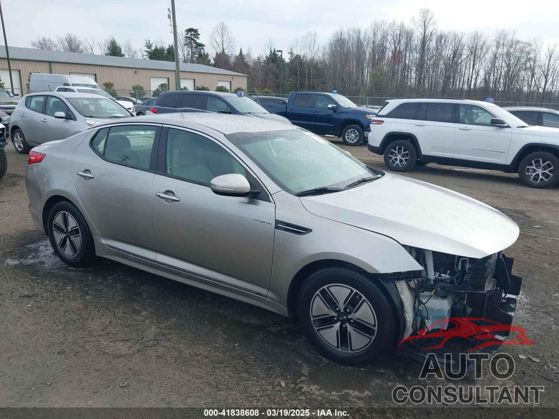 KIA OPTIMA HYBRID 2013 - KNAGM4AD9D5052227