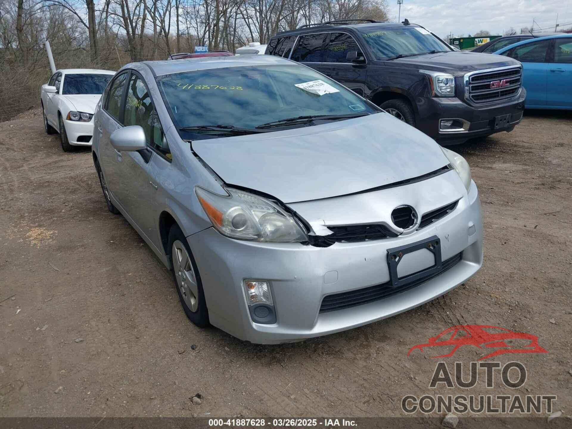 TOYOTA PRIUS 2011 - JTDKN3DU9B0268301