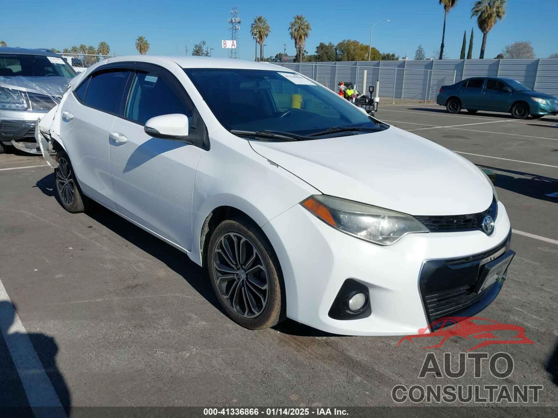 TOYOTA COROLLA 2016 - 5YFBURHE0GP490148