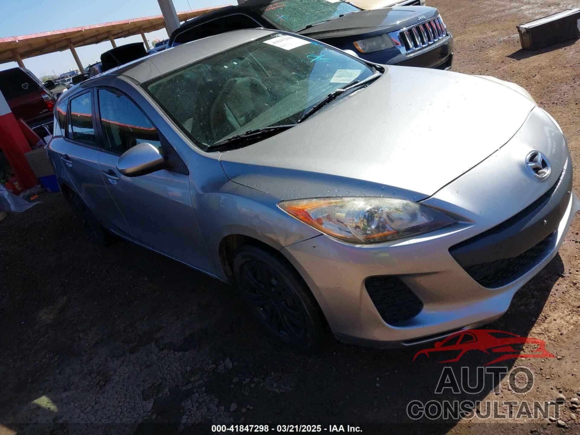 MAZDA MAZDA3 2012 - JM1BL1KF3C1514110