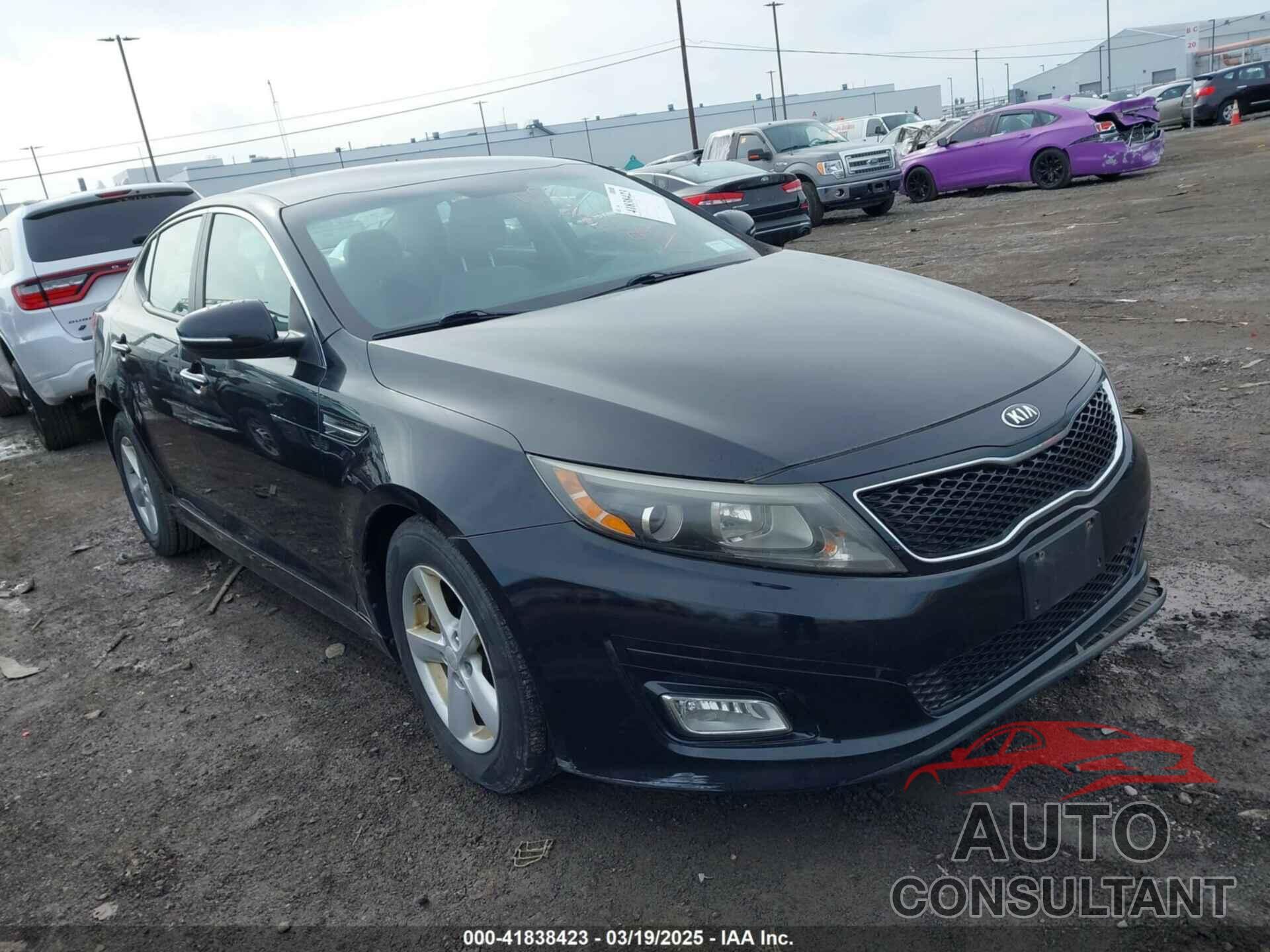 KIA OPTIMA 2014 - 5XXGM4A72EG289393
