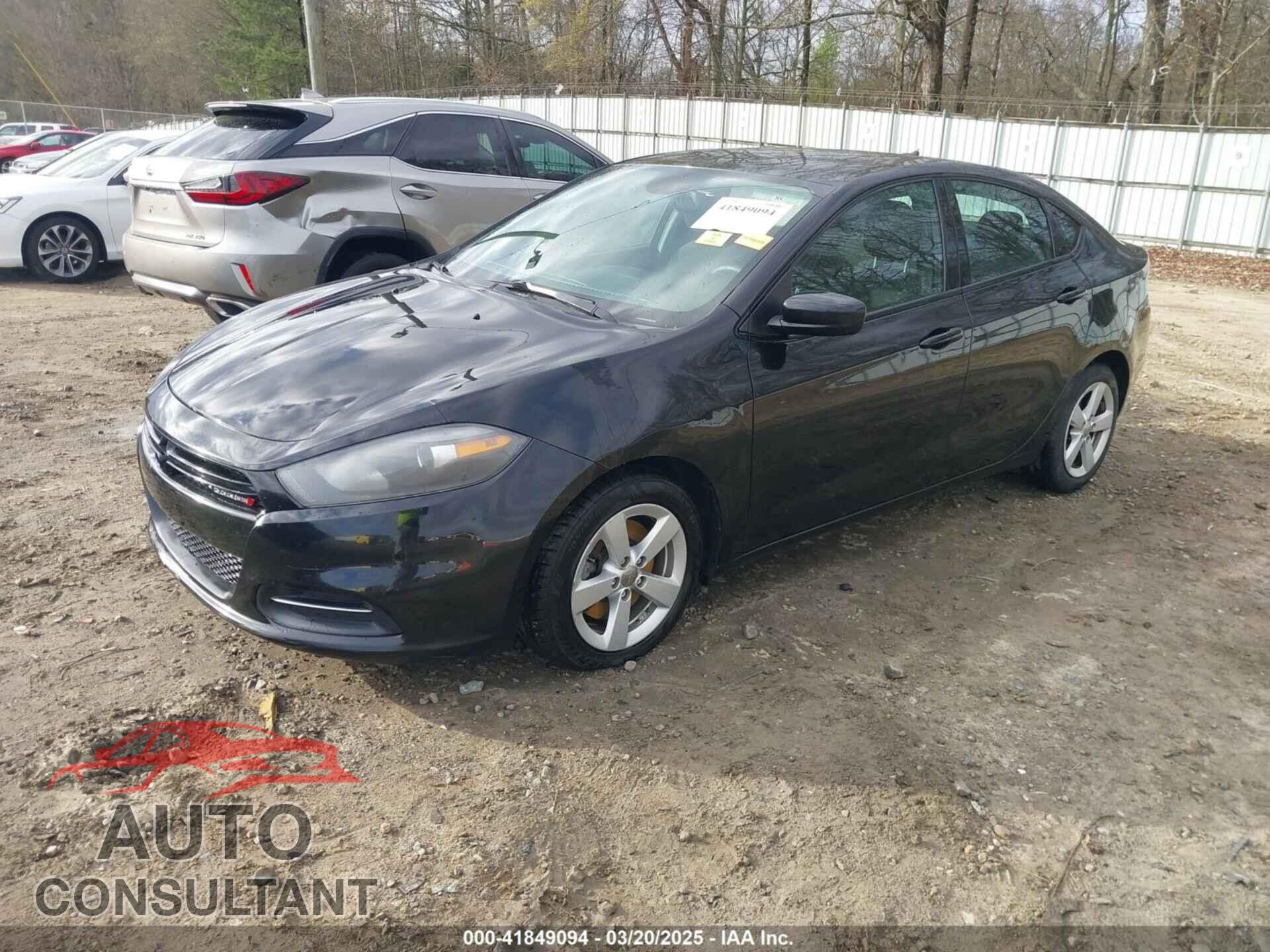 DODGE DART 2016 - 1C3CDFBB1GD717744