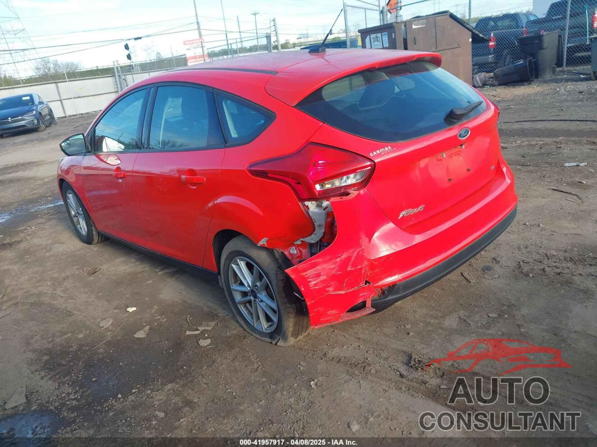 FORD FOCUS 2017 - 1FADP3K23HL259577
