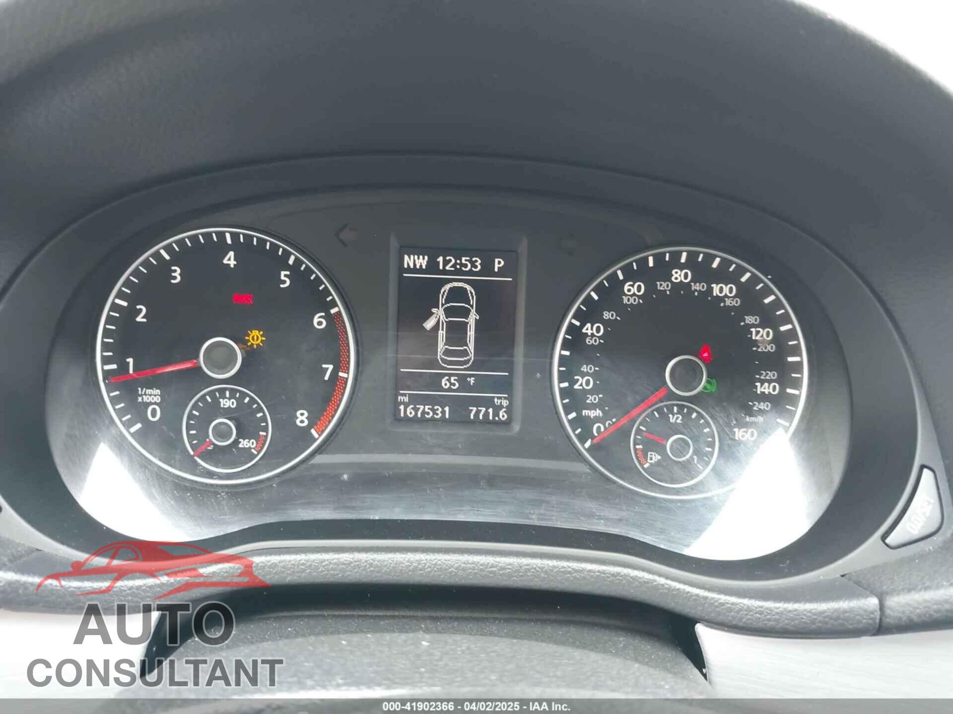 VOLKSWAGEN PASSAT 2013 - 1VWBP7A38DC089873