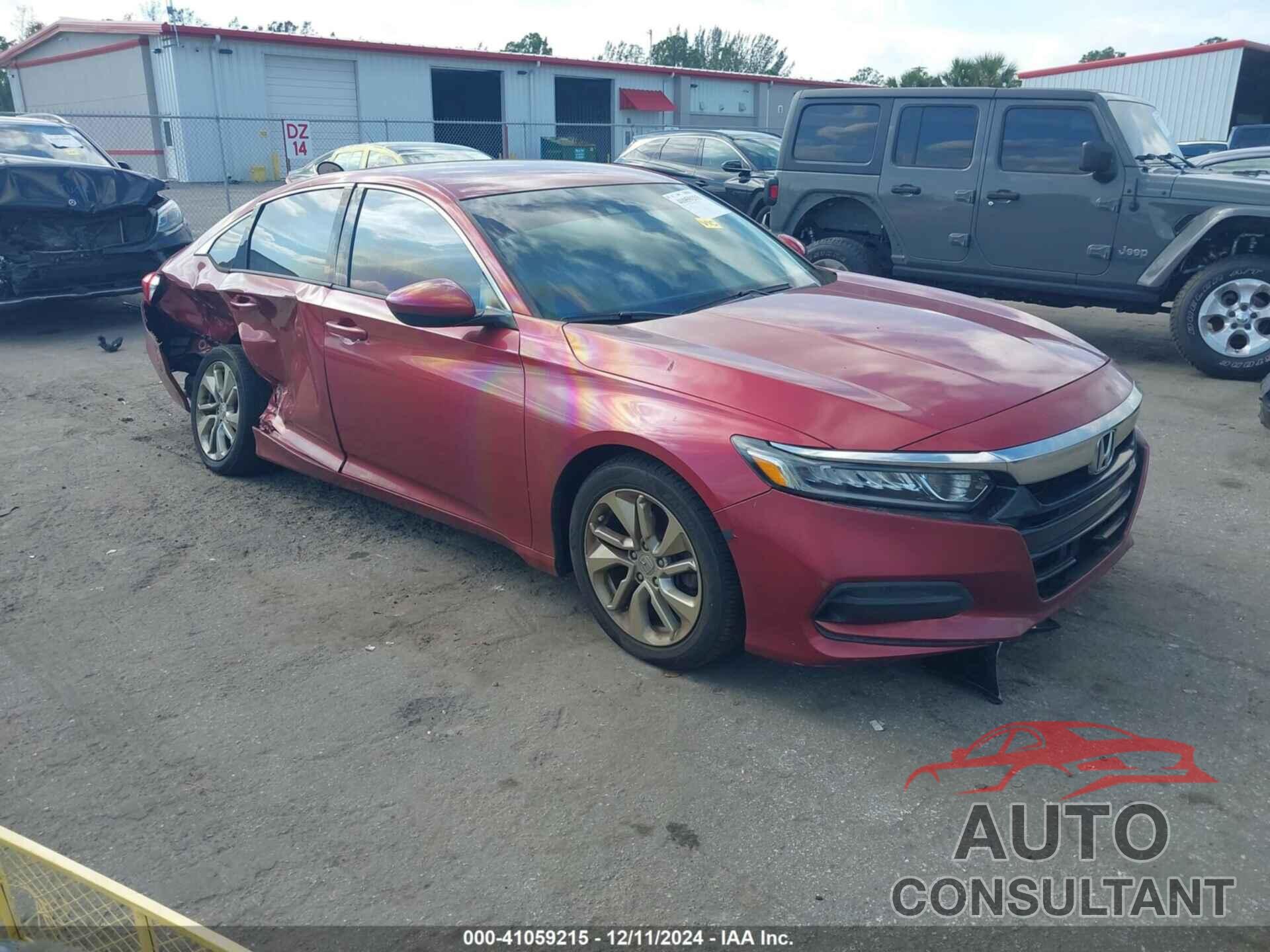 HONDA ACCORD 2018 - 1HGCV1F15JA074418