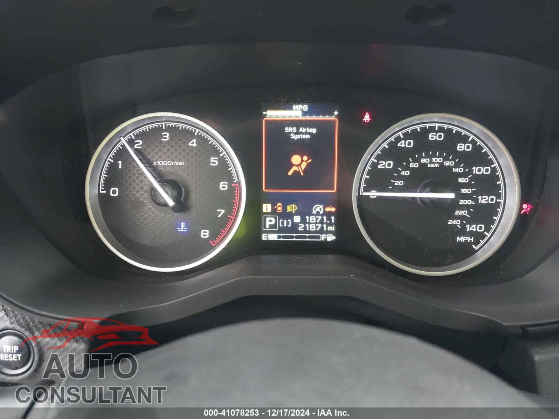 SUBARU FORESTER 2023 - JF2SKANC3PH526244