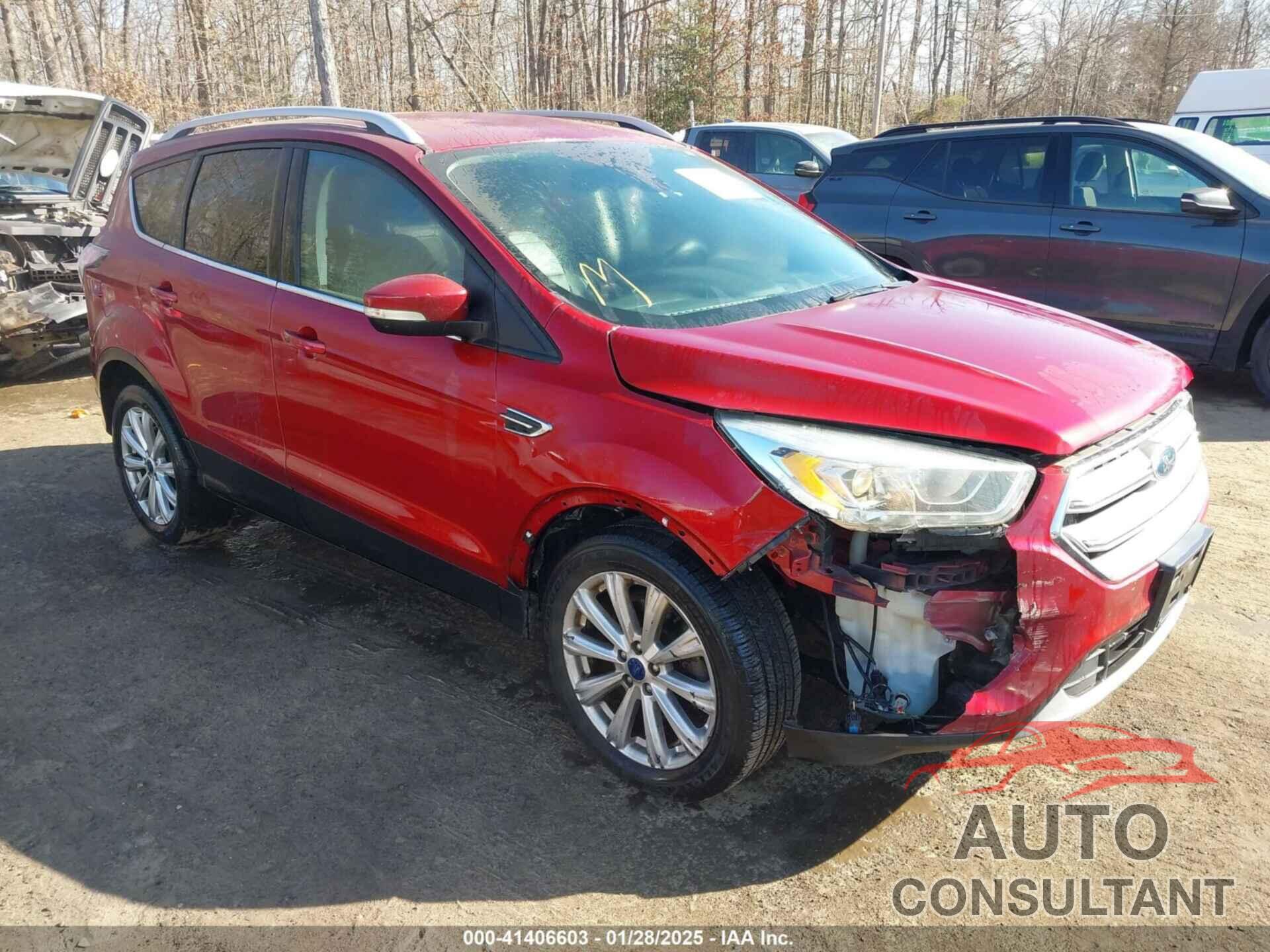 FORD ESCAPE 2017 - 1FMCU0J92HUB46639