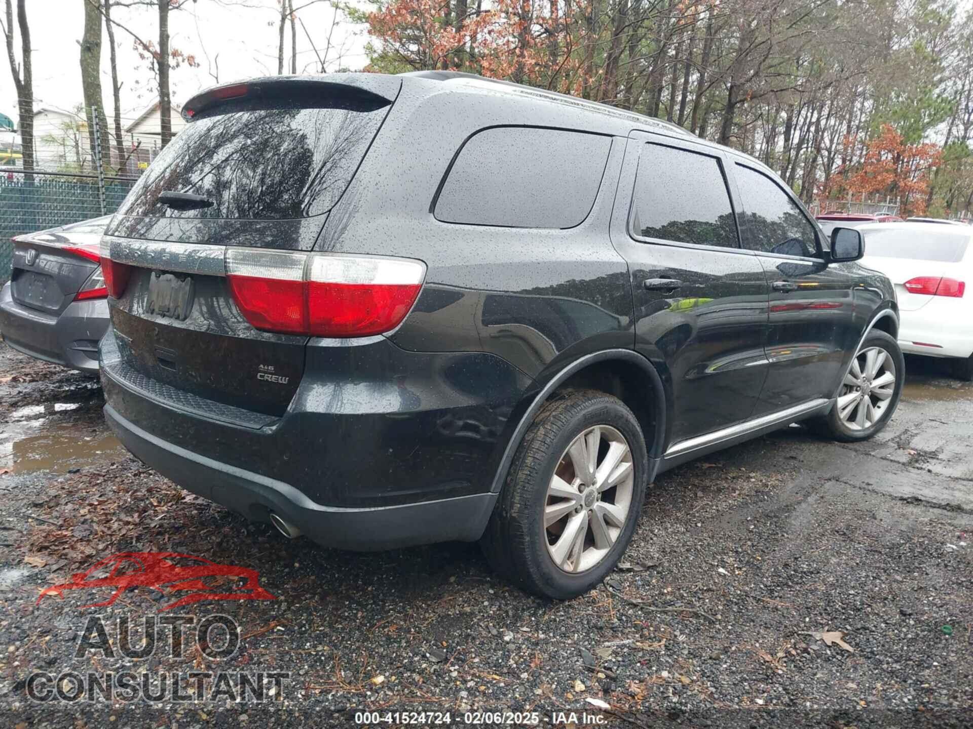 DODGE DURANGO 2012 - 1C4RDJDG8CC163314