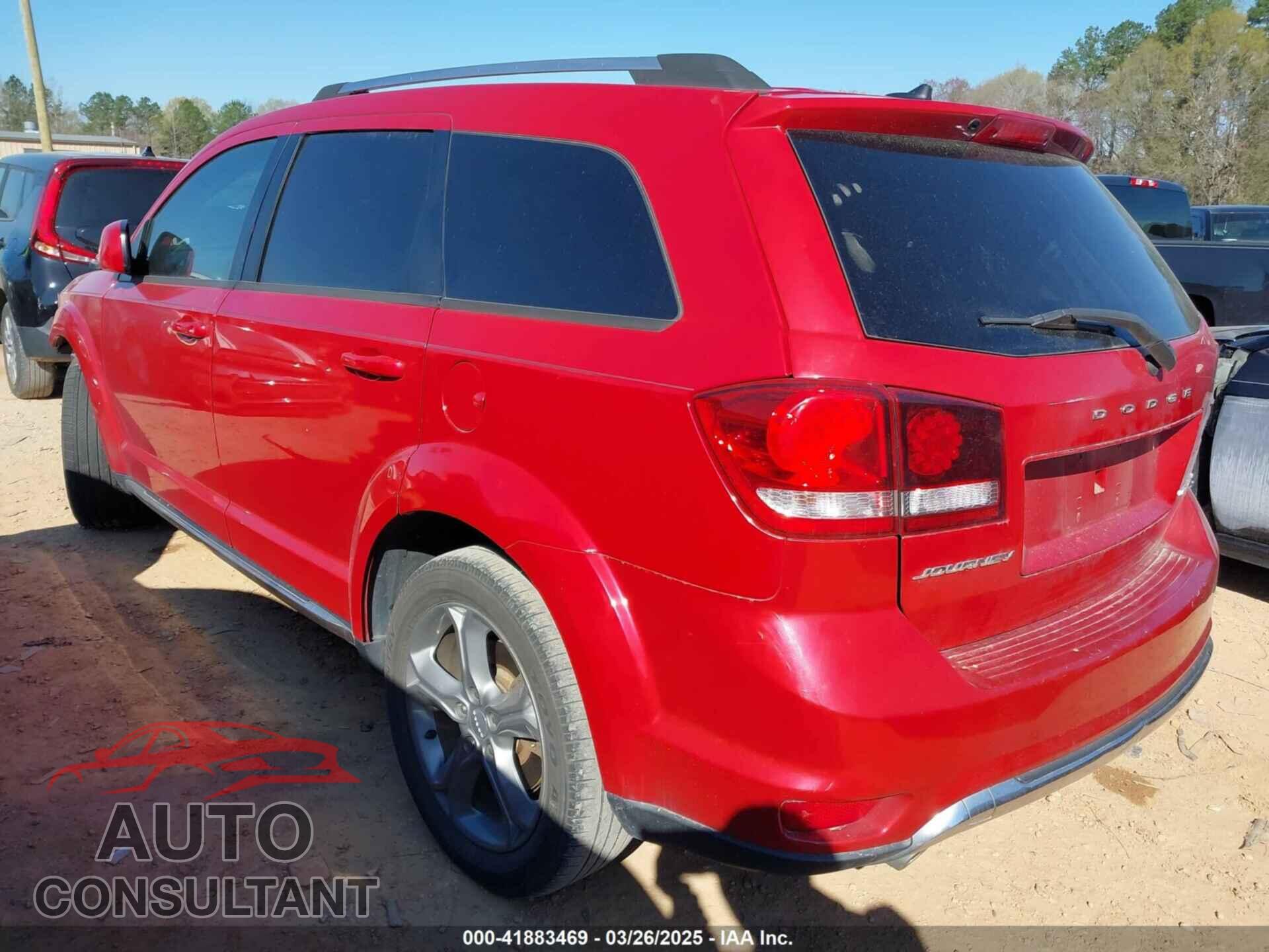 DODGE JOURNEY 2017 - 3C4PDCGG7HT556604