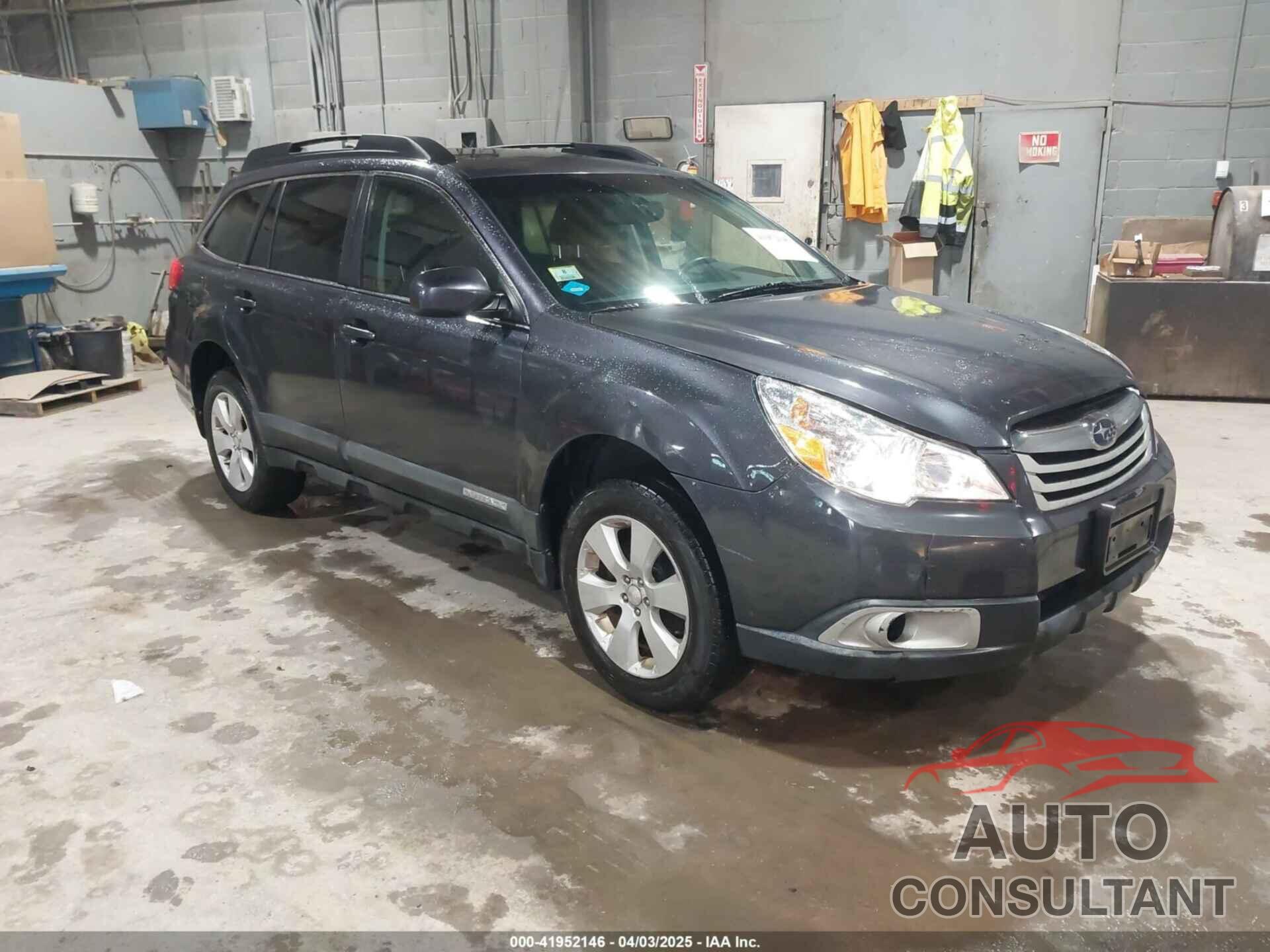 SUBARU OUTBACK 2011 - 4S4BRBGC6B3346772