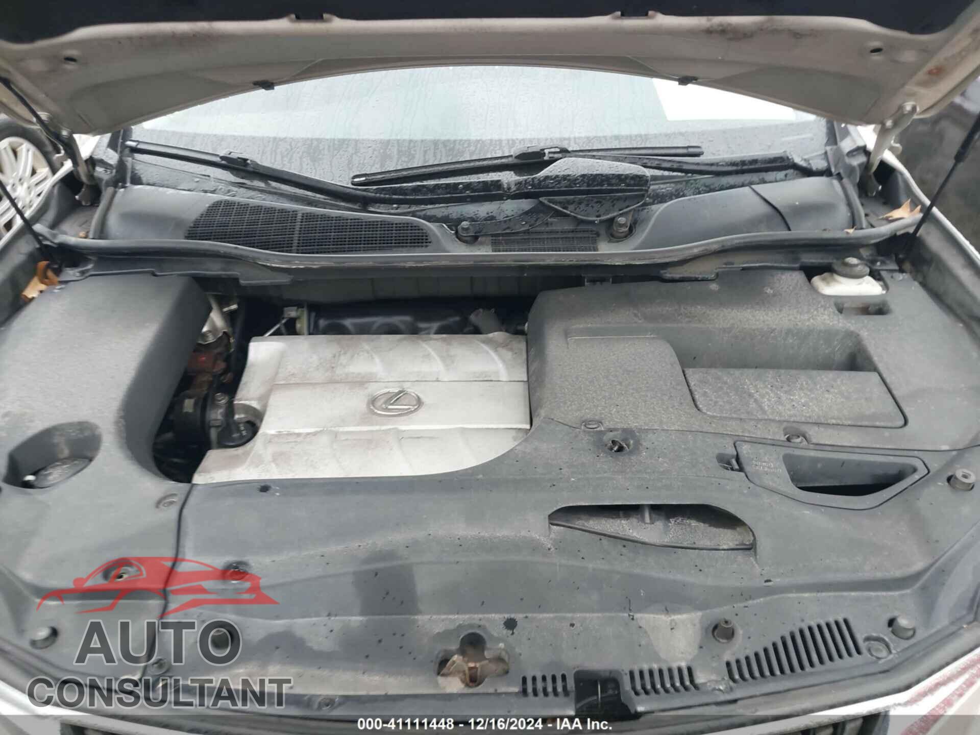 LEXUS RX 350 2012 - 2T2BK1BA7CC133083