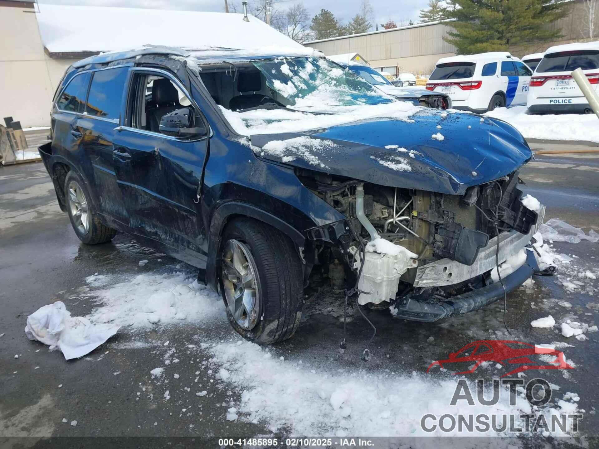 TOYOTA HIGHLANDER 2017 - 5TDDZRFH4HS474860