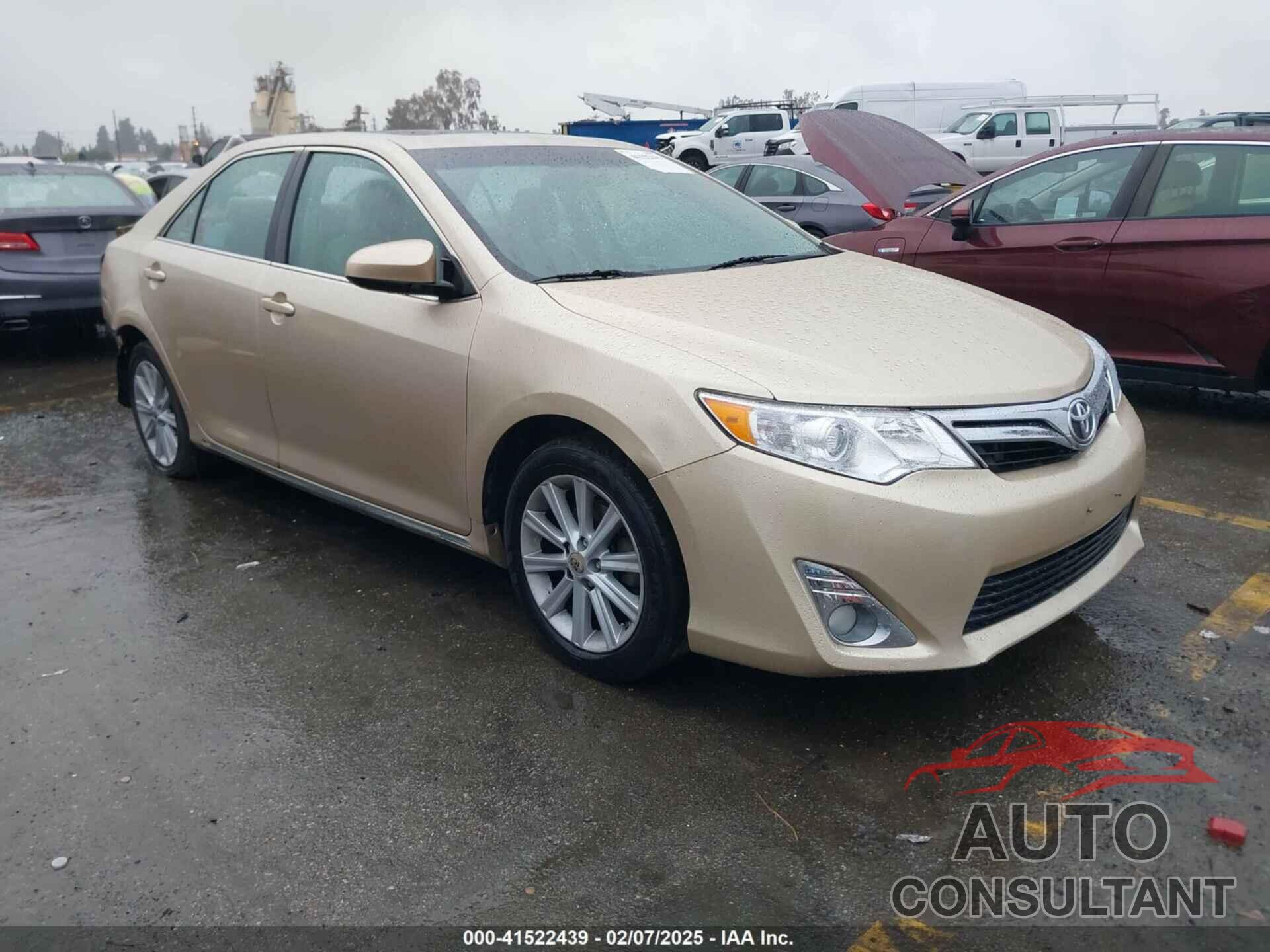 TOYOTA CAMRY 2012 - 4T4BF1FK3CR242379
