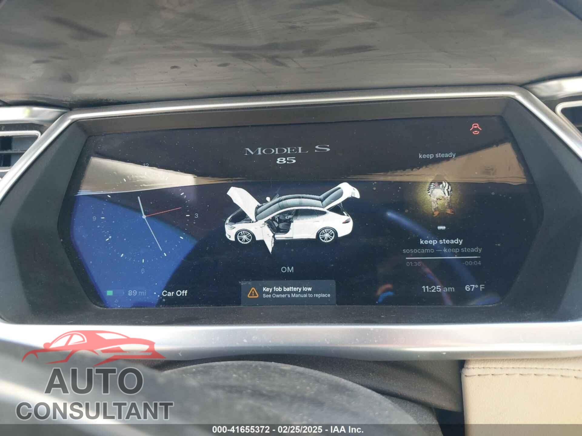 TESLA MODEL S 2013 - 5YJSA1CN2DFP28624