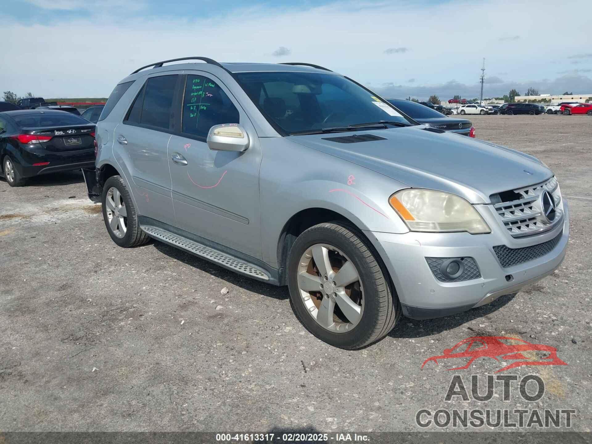 MERCEDES-BENZ ML 350 2009 - 4JGBB86EX9A488302