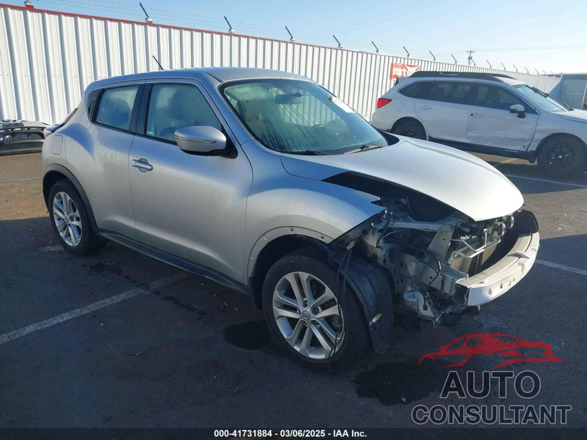 NISSAN JUKE 2015 - JN8AF5MV9FT553005